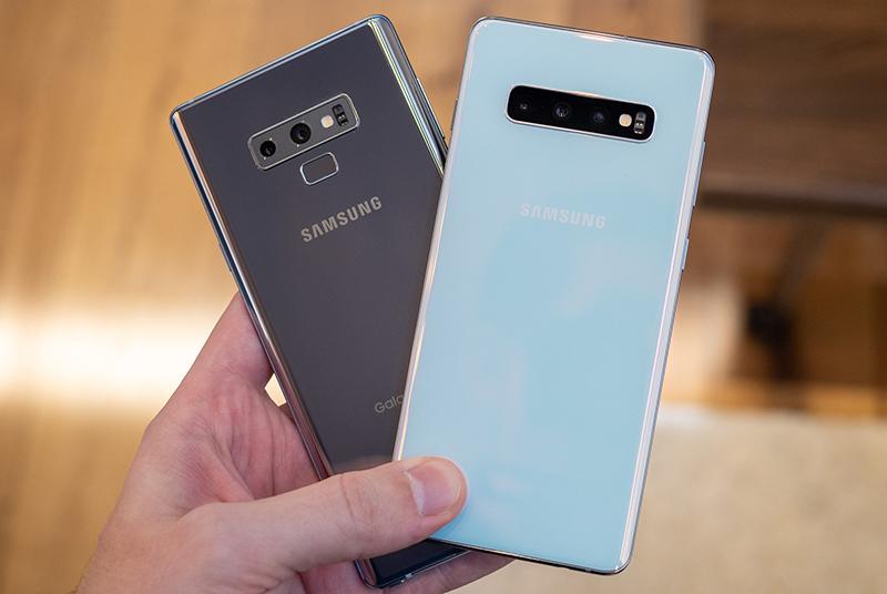 Galaxy S10+ vs Galaxy Note 9