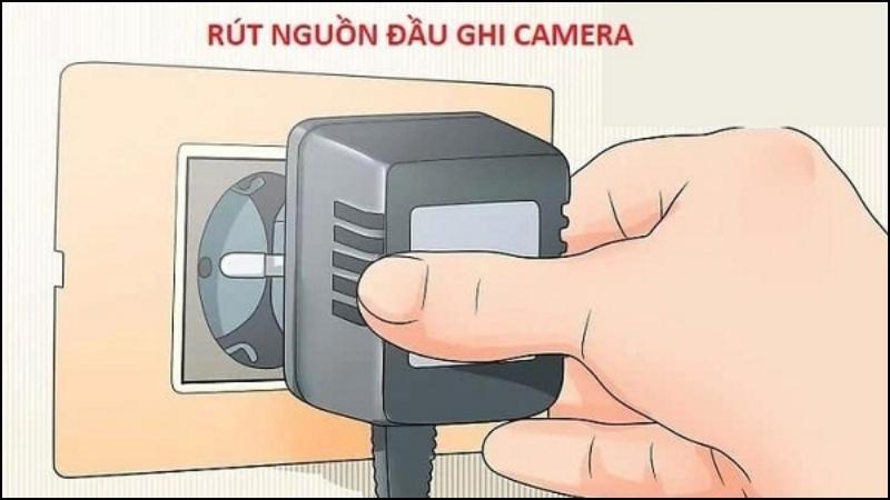 Kh&ocirc;ng c&oacute; nguồn điện l&agrave; một trong những nguy&ecirc;n nh&acirc;n khiến camera ngoại tuyến