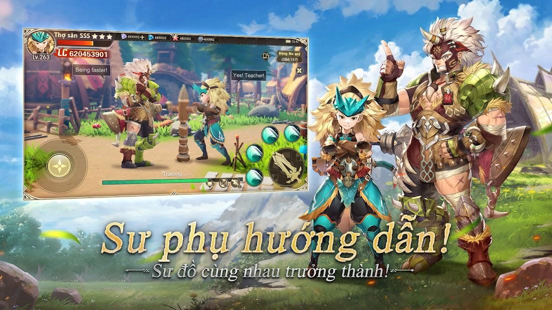 Screenshots Dragon Hunters: Người Săn Rồng, phiêu lưu trong bộ lạc kỳ thú