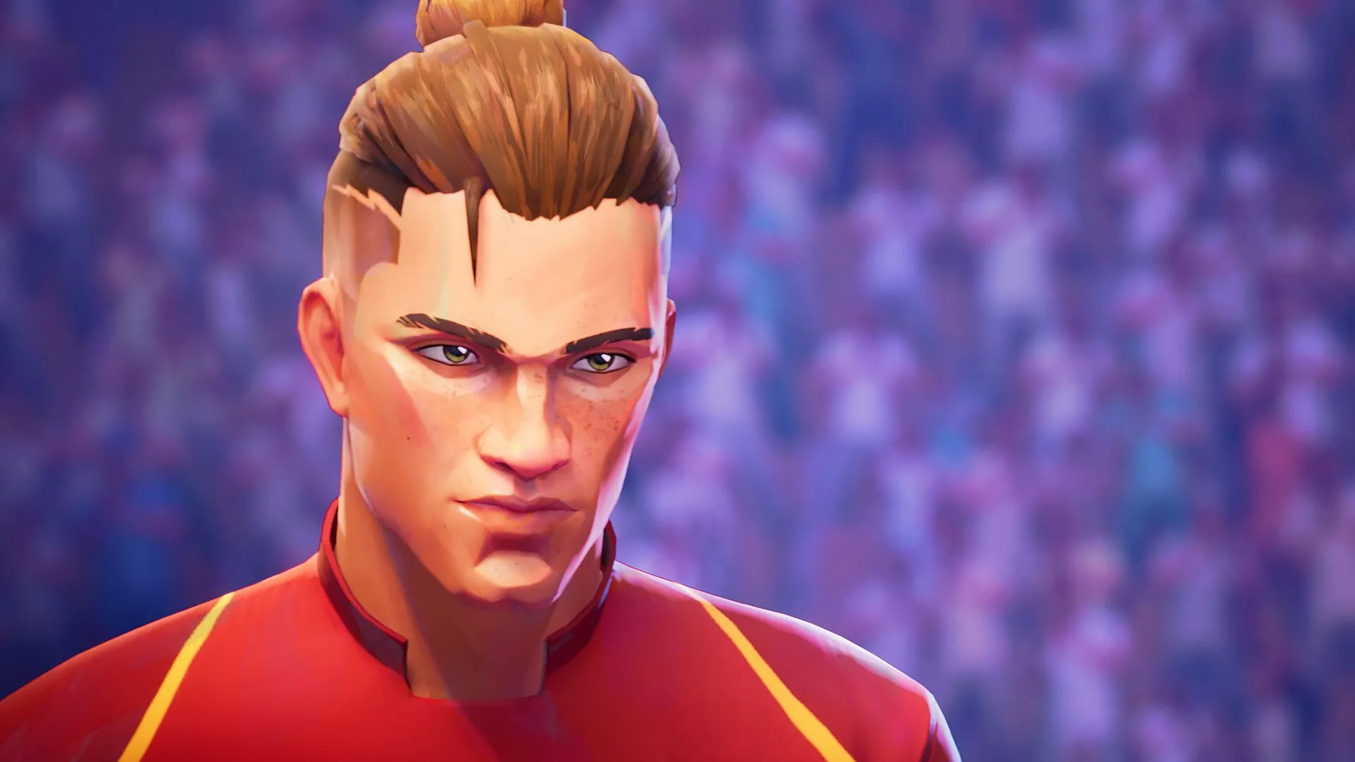 Ảnh báo chí 1 từ game Rematch, cho thấy góc nhìn gameplay