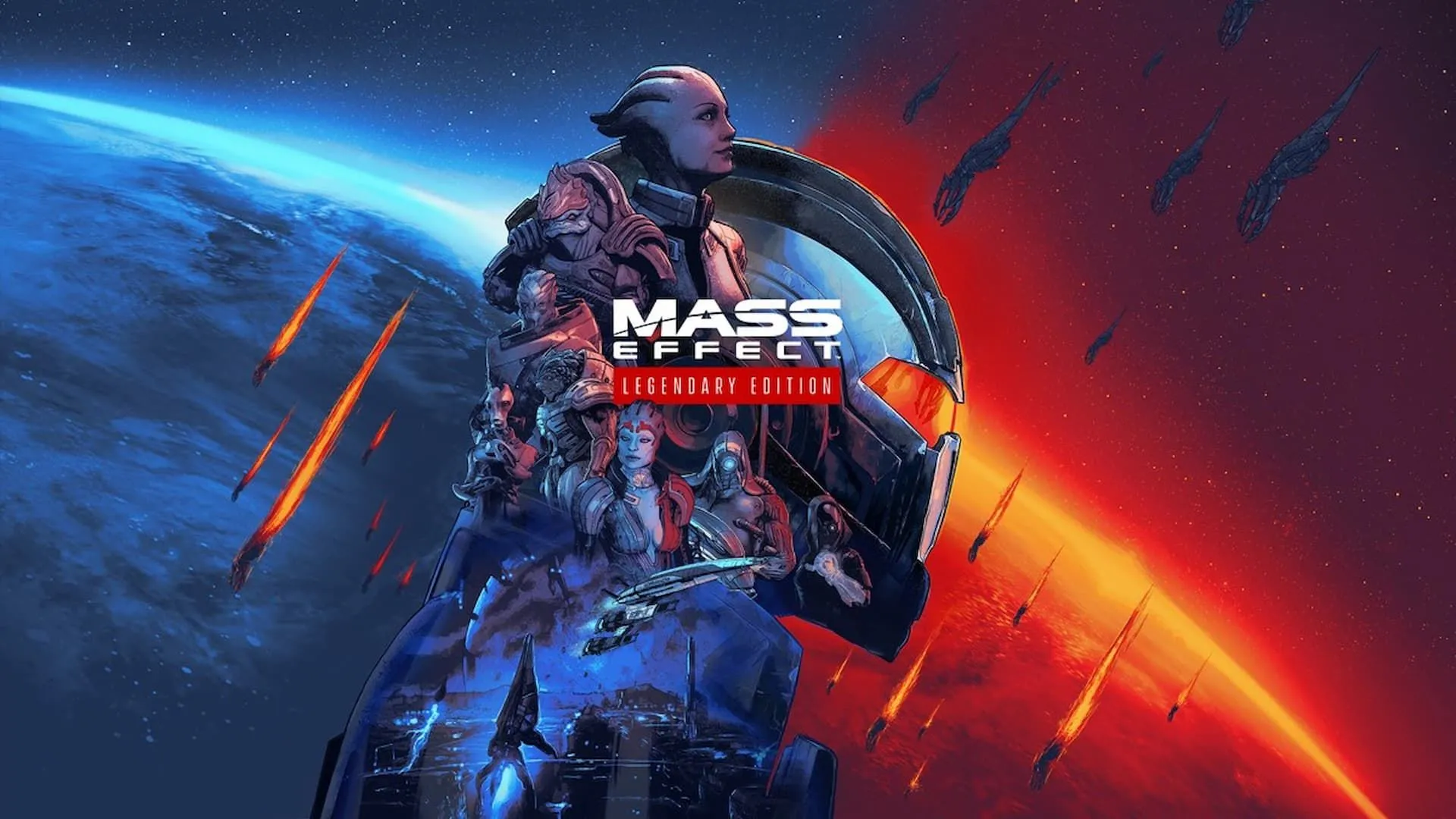 Ảnh bìa bộ ba Mass Effect Trilogy kinh điển