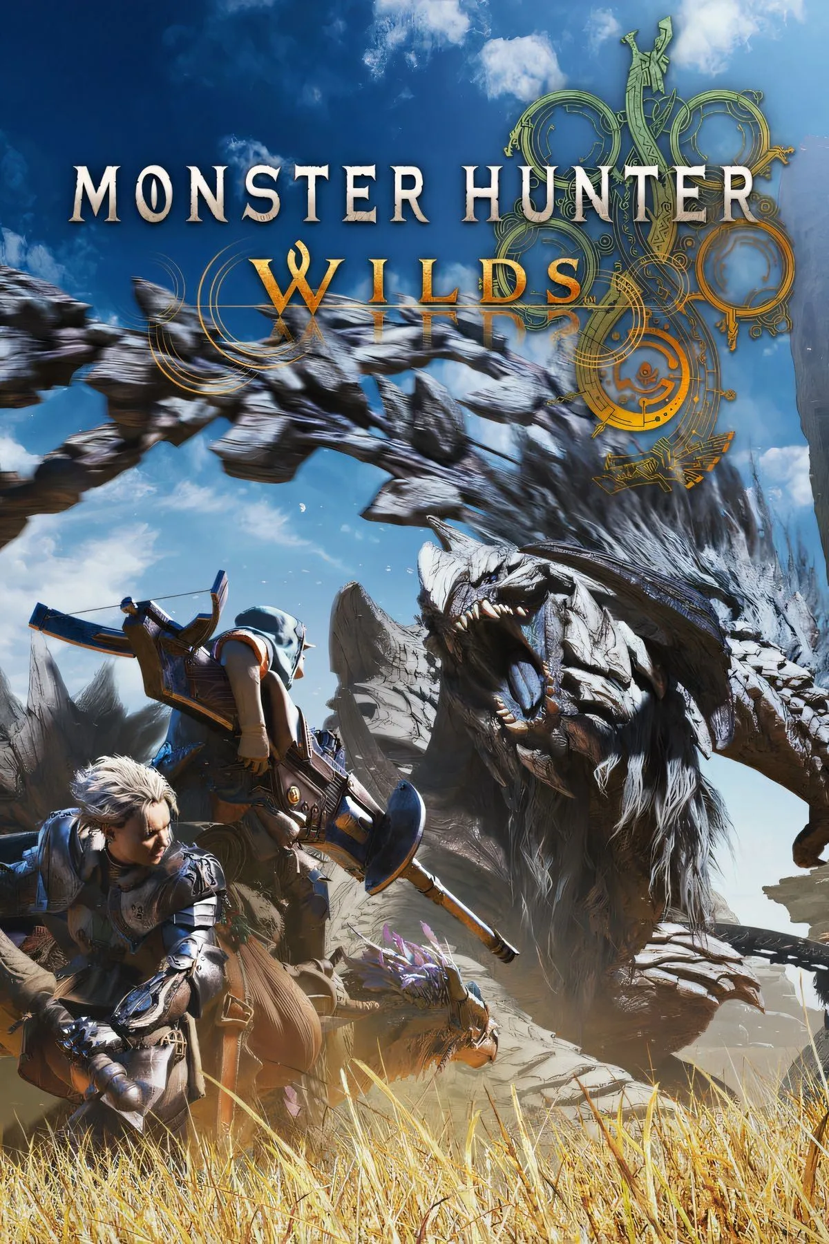 Ảnh bìa chính thức của Monster Hunter Wilds, tựa game bom tấn vừa lập kỷ lục doanh số cho Capcom