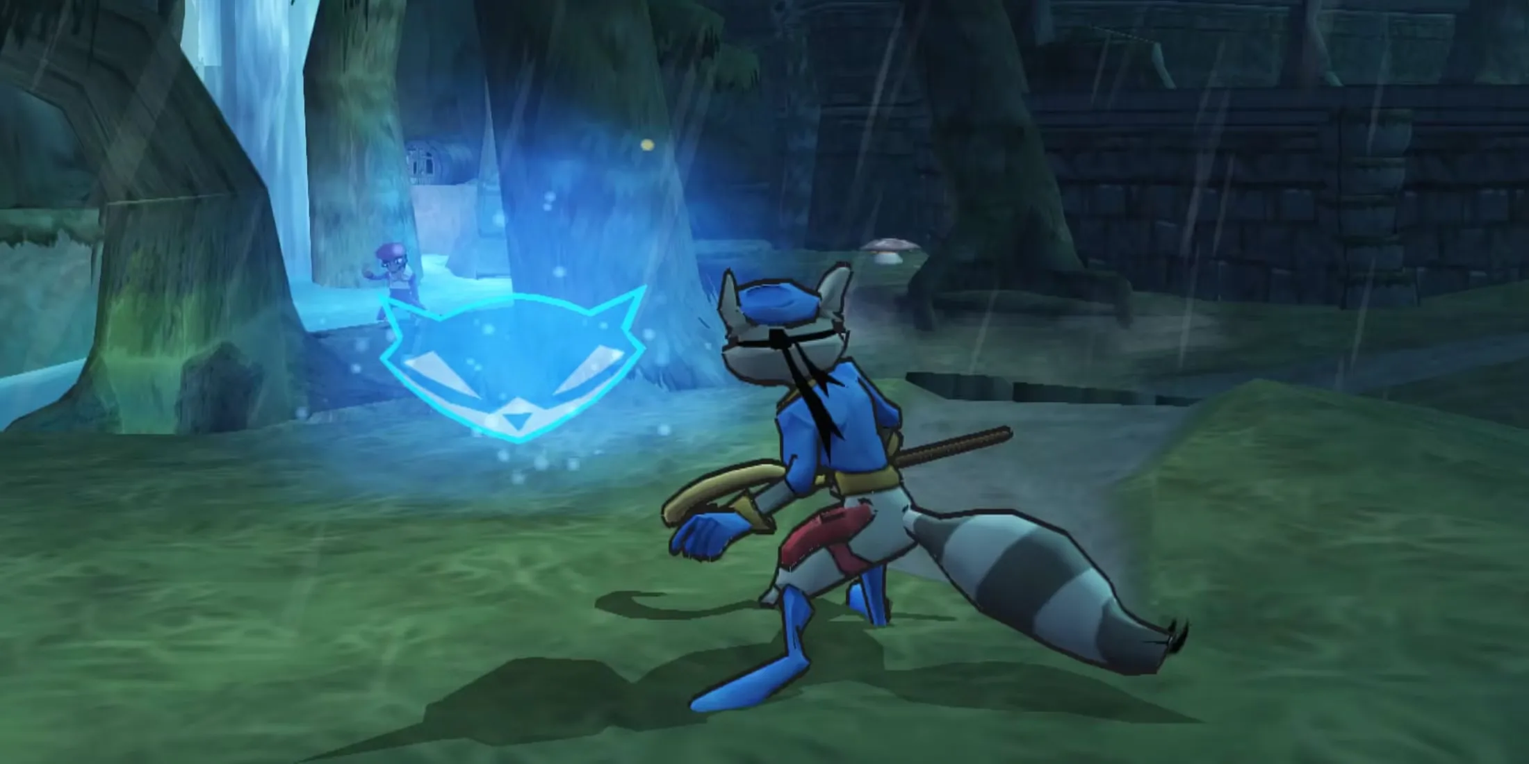 Ảnh bìa game Sly 2 Band of Thieves với bộ ba nhân vật chính