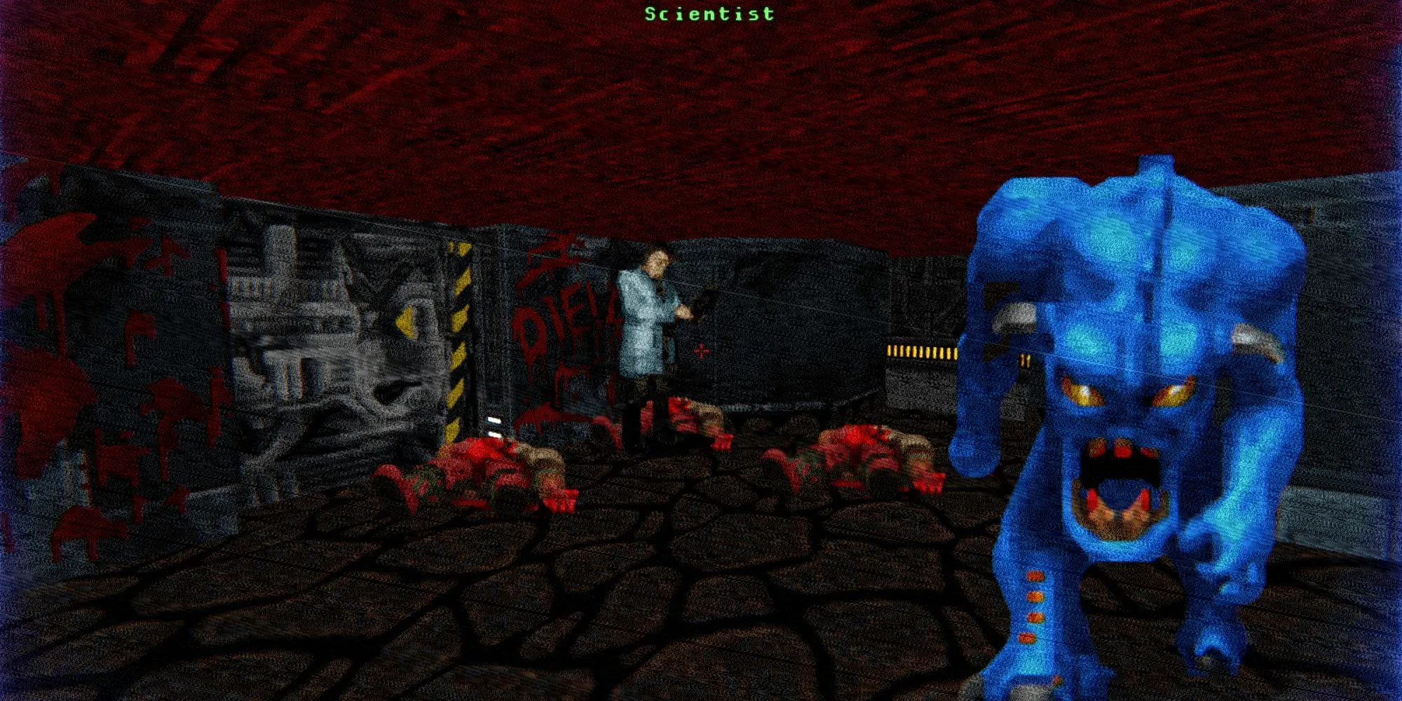 Ảnh minh họa Doom RPG, phong cách game nhập vai theo lượt trên điện thoại cổ