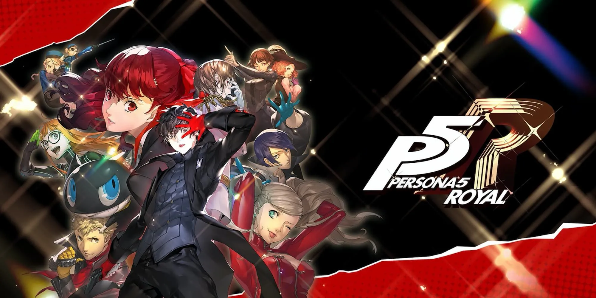 Ảnh quảng cáo Persona 5 Royal với các nhân vật chính