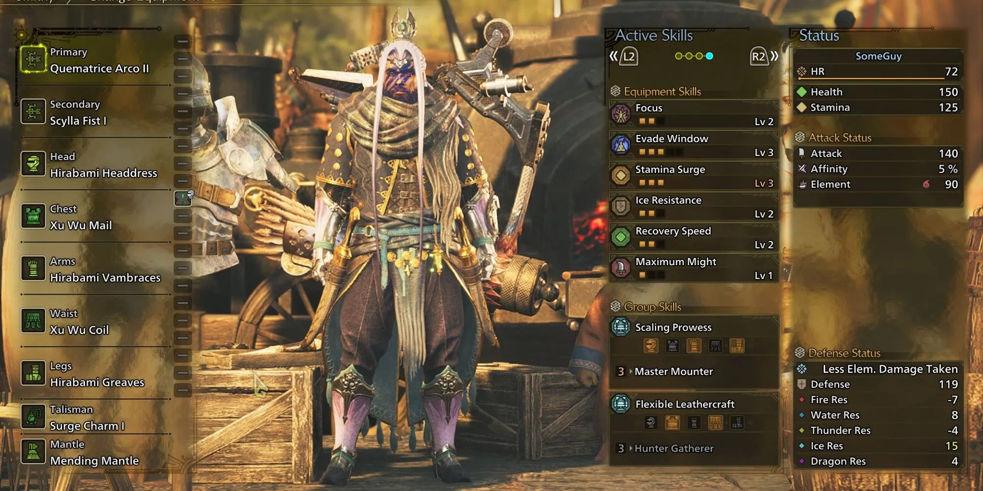 Bảng trang bị build Cung Low Rank hiệu quả Monster Hunter Wilds