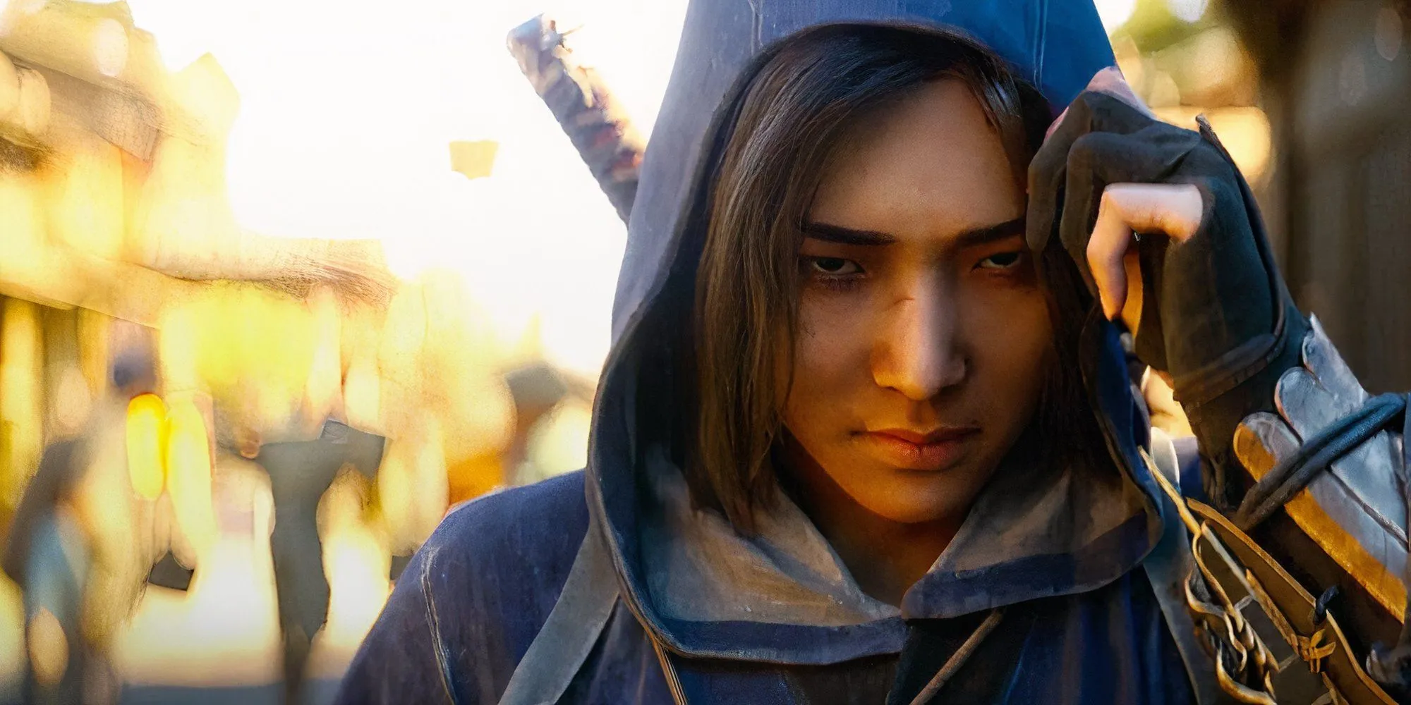 Biểu tượng Assassin's Creed Shadows với hình ảnh một sát thủ ẩn mình