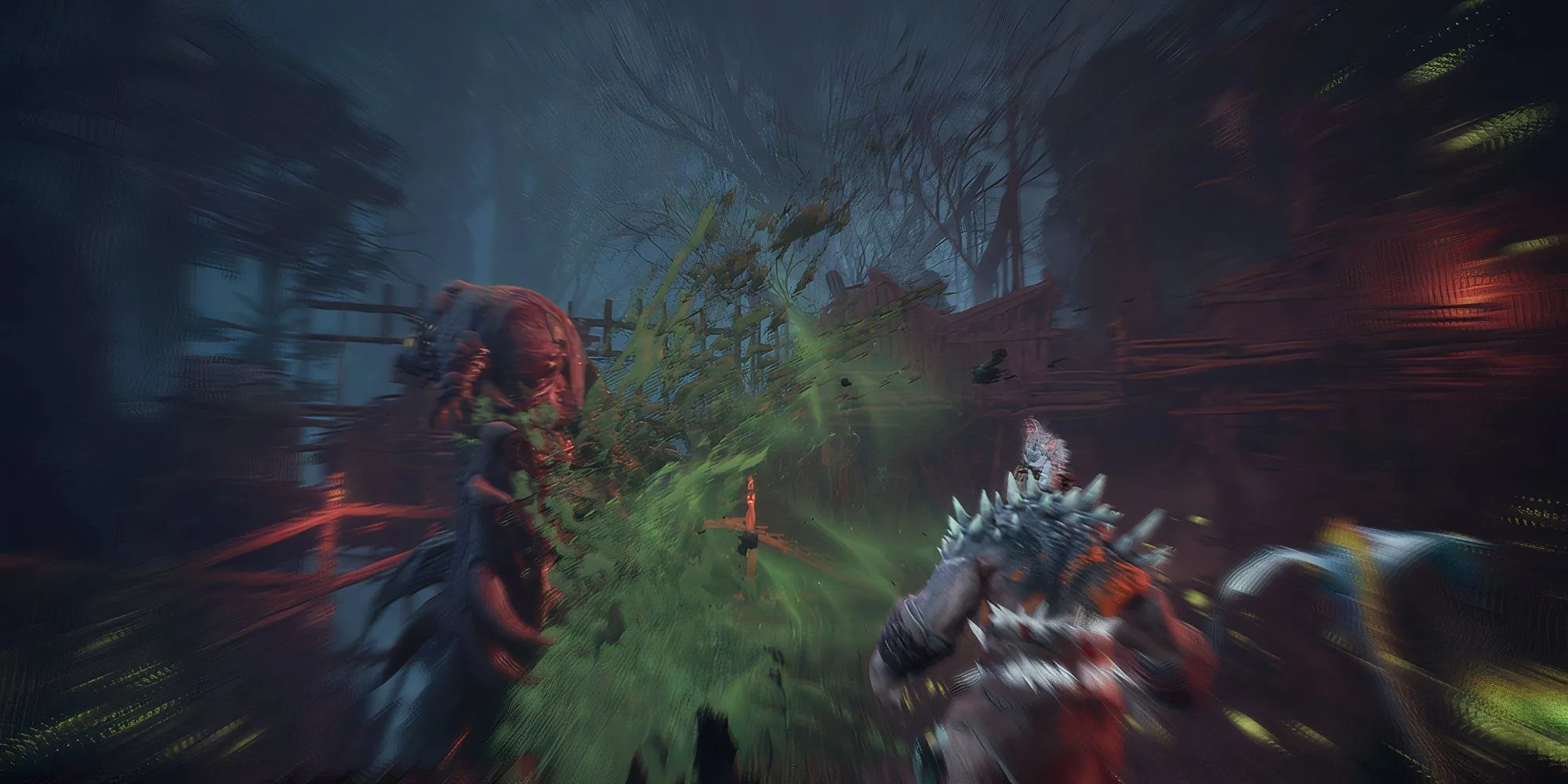 Boss Jailanung trong Dragonkin The Banished đang thực hiện đòn tấn công phun axit về phía người chơi