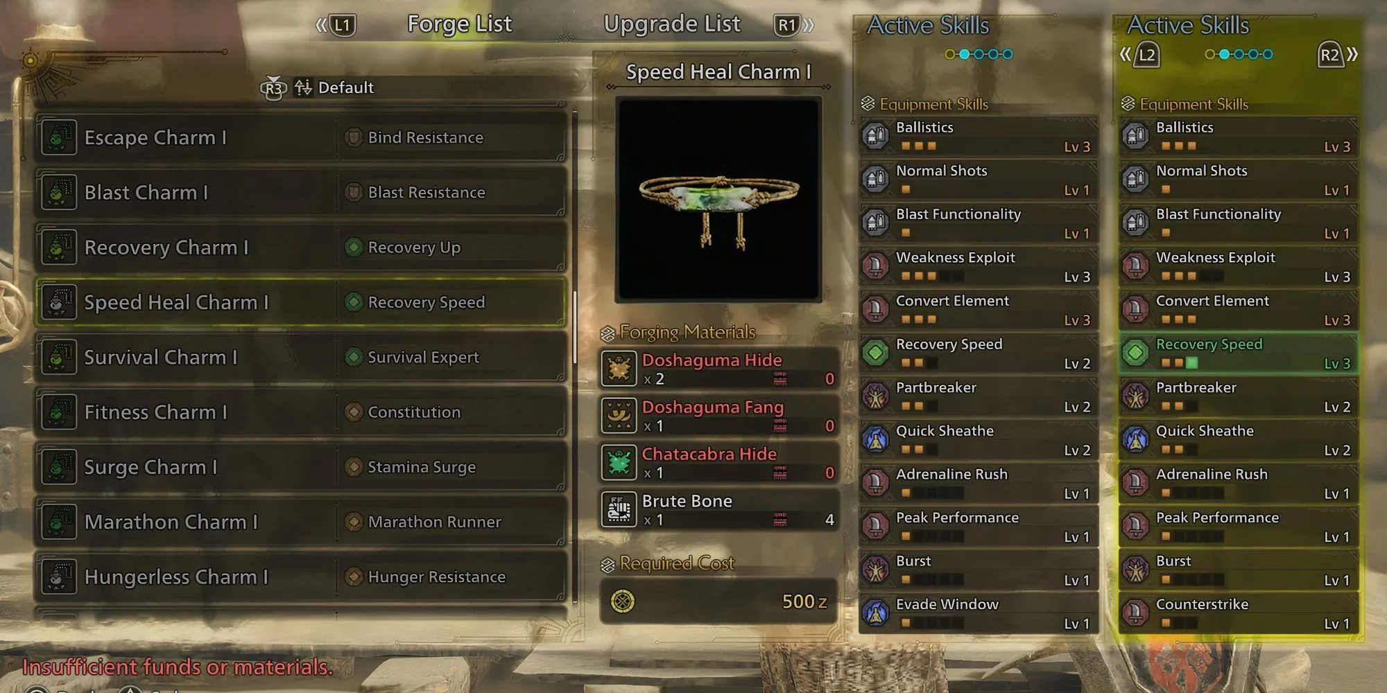 Bùa hộ mệnh tốt nhất cho build Switch Axe Monster Hunter Wilds