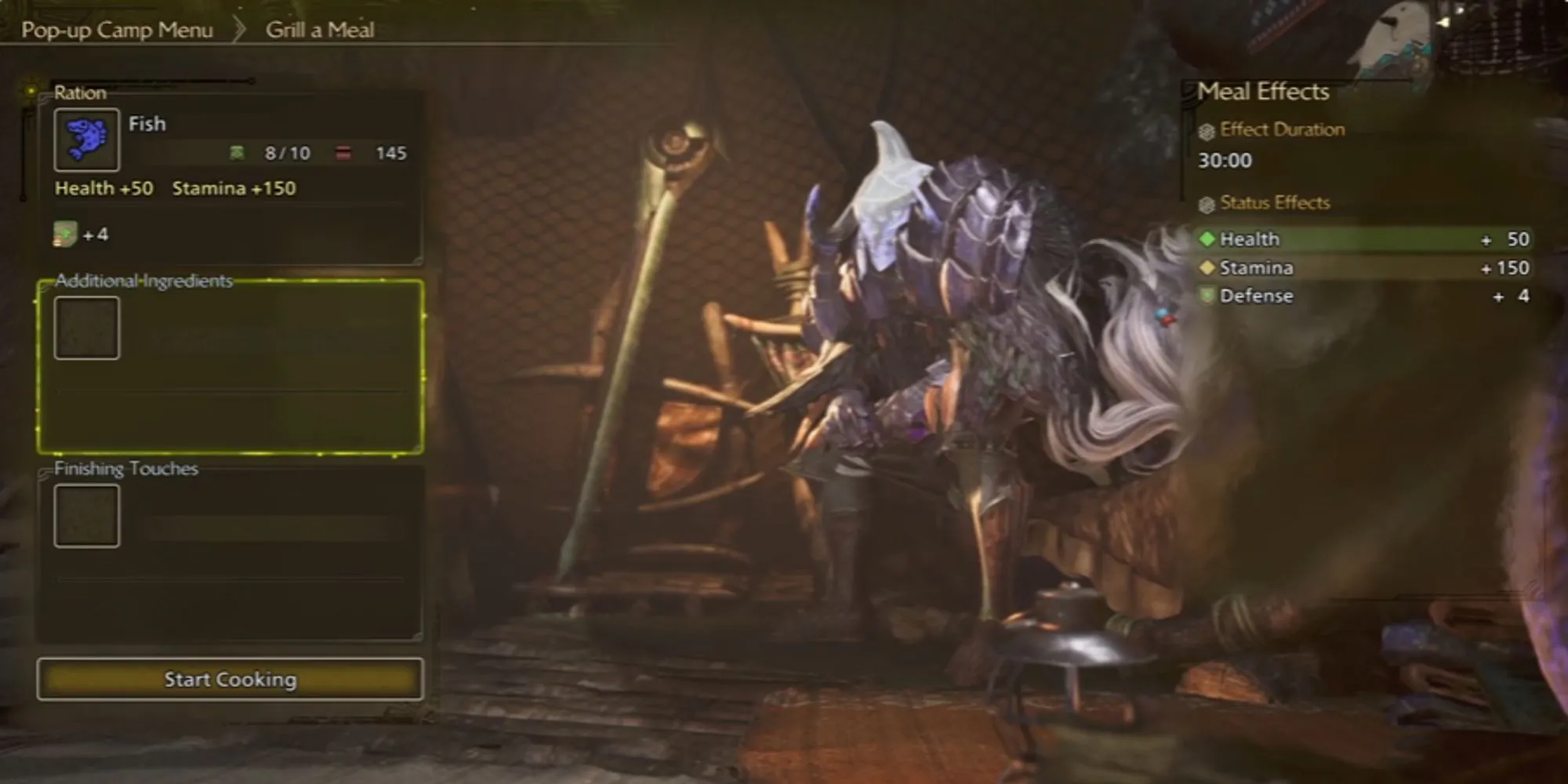 Cá là nguồn lương thực quan trọng để nấu ăn và nhận buff trong Monster Hunter Wilds