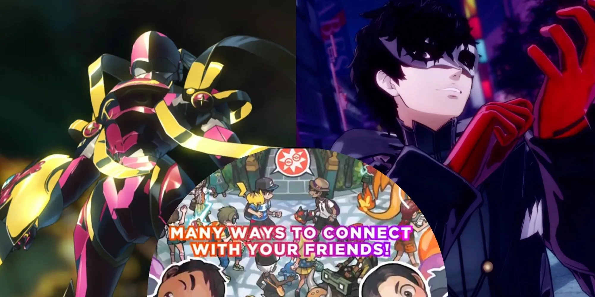 Các game thuần phục quái vật: Digimon, Pokemon, Persona 5