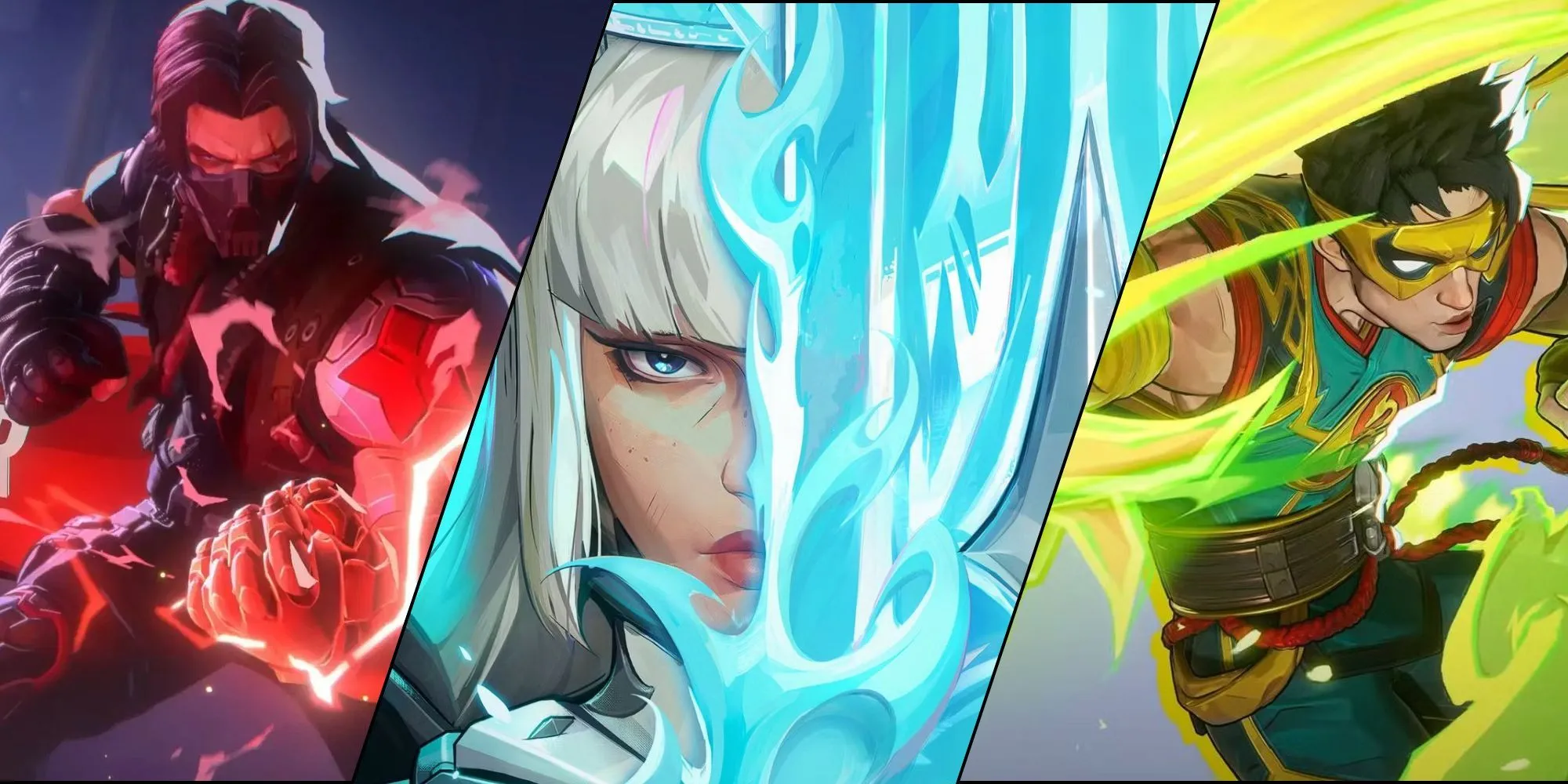 Các hero Winter Soldier, Magik và Iron Fist trong Marvel Rivals chuẩn bị chiến đấu