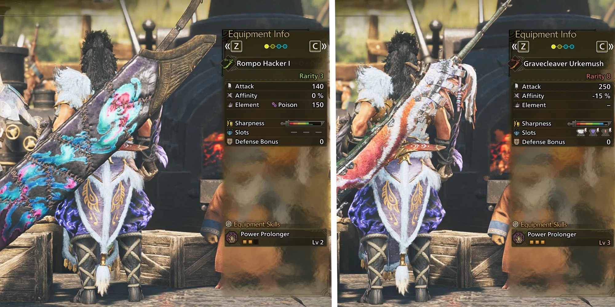 Các loại kiếm dài (Long Sword) được đề xuất trong Monster Hunter Wilds