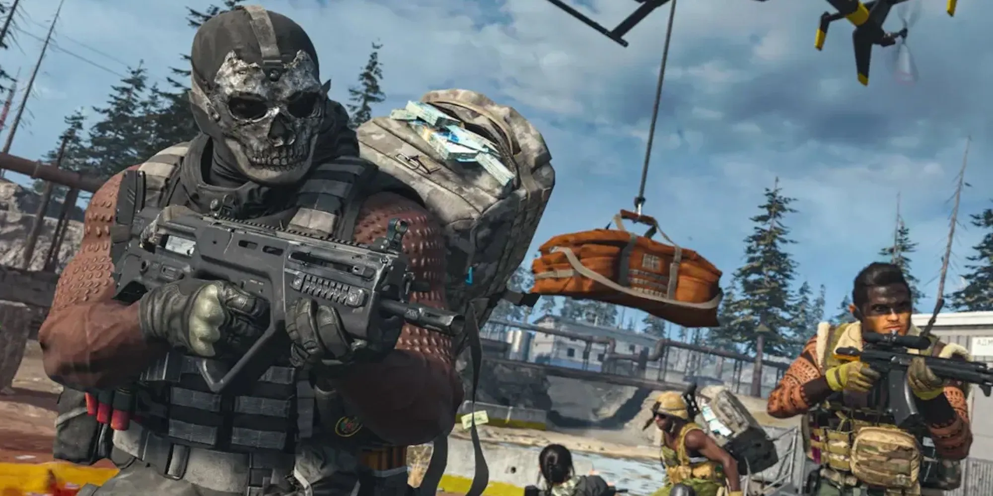 Call of Duty Warzone cảnh chiến đấu trong game