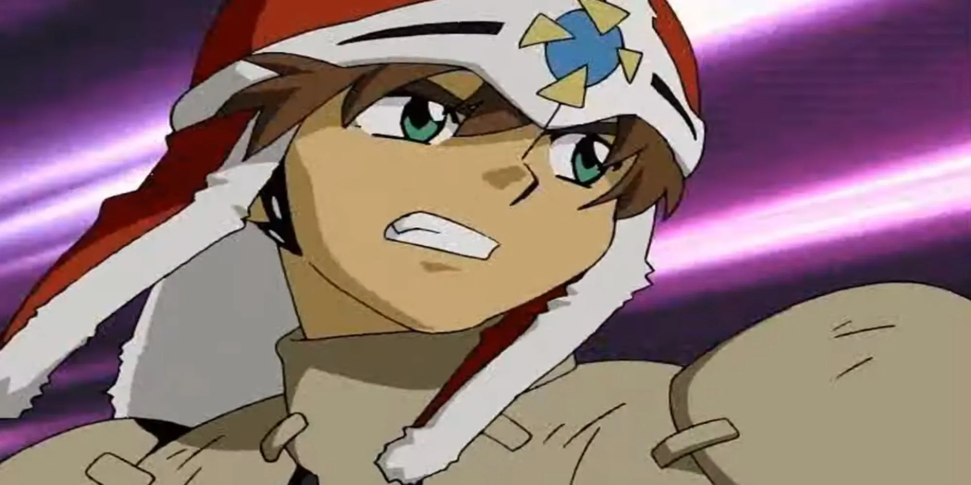 Cảnh anime cutscene từ Lunar: Silver Star Story Complete, thể hiện nhân vật Alex và Luna.
