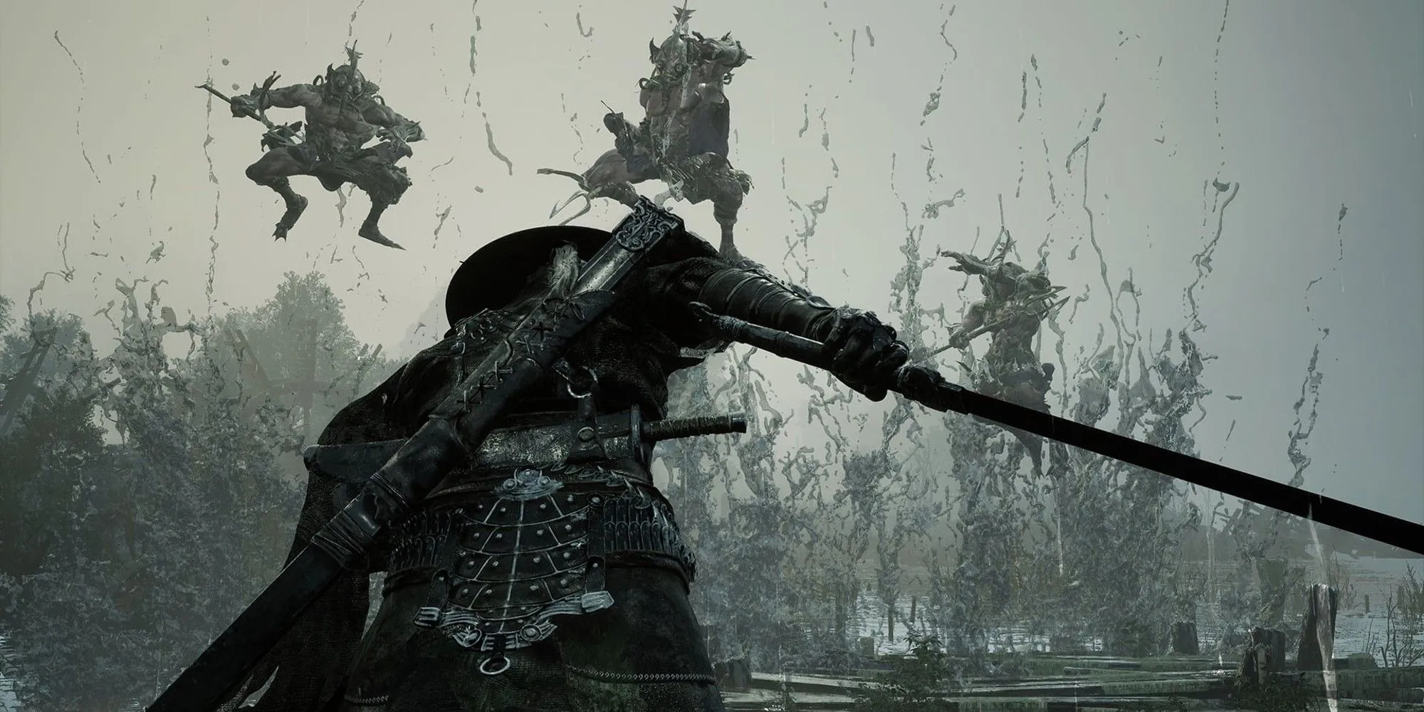 Cảnh chiến đấu đậm chất hành động trong Phantom Blade Zero