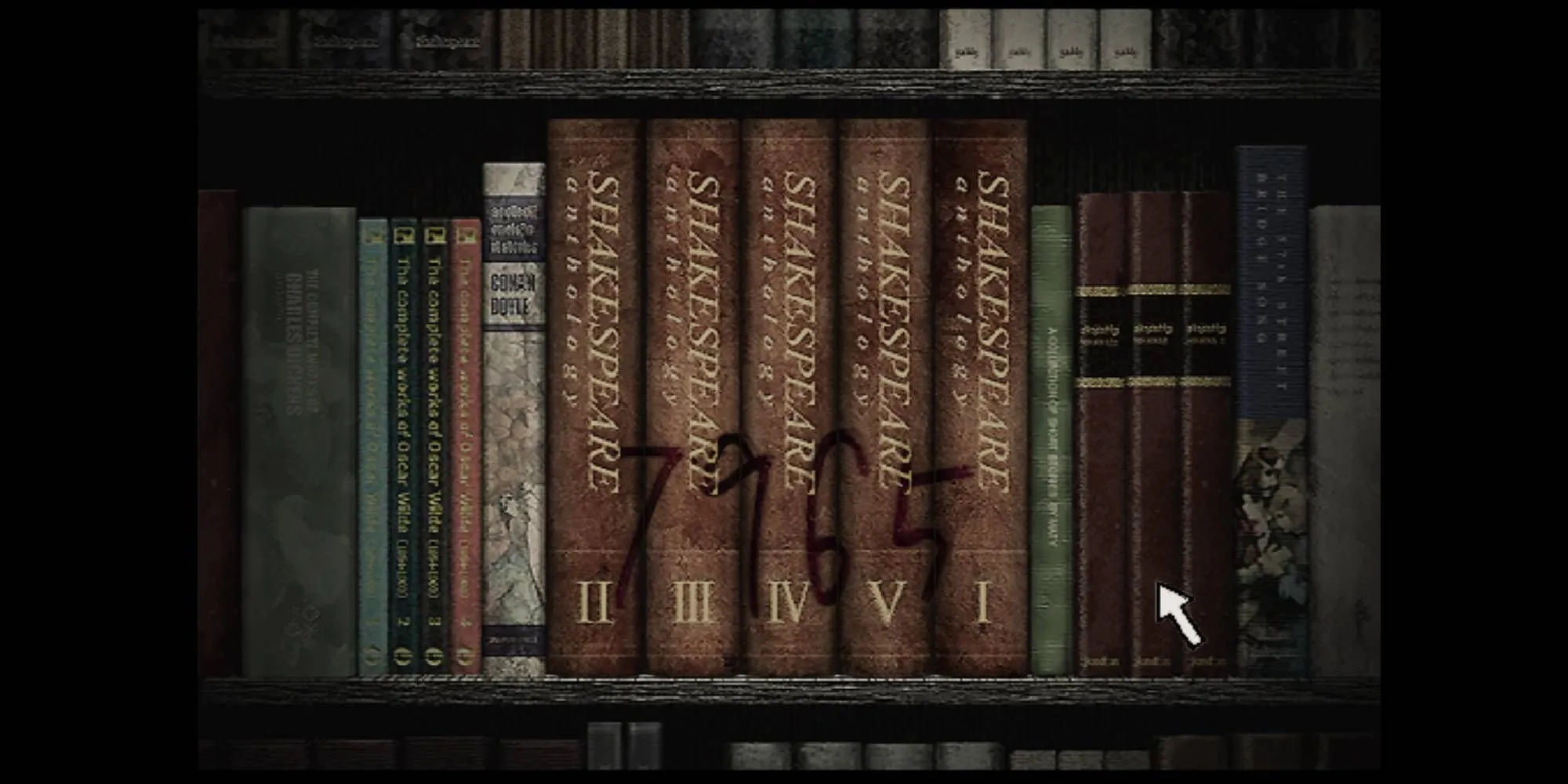 Câu đố văn học dựa trên tác phẩm Shakespeare trong Silent Hill 3