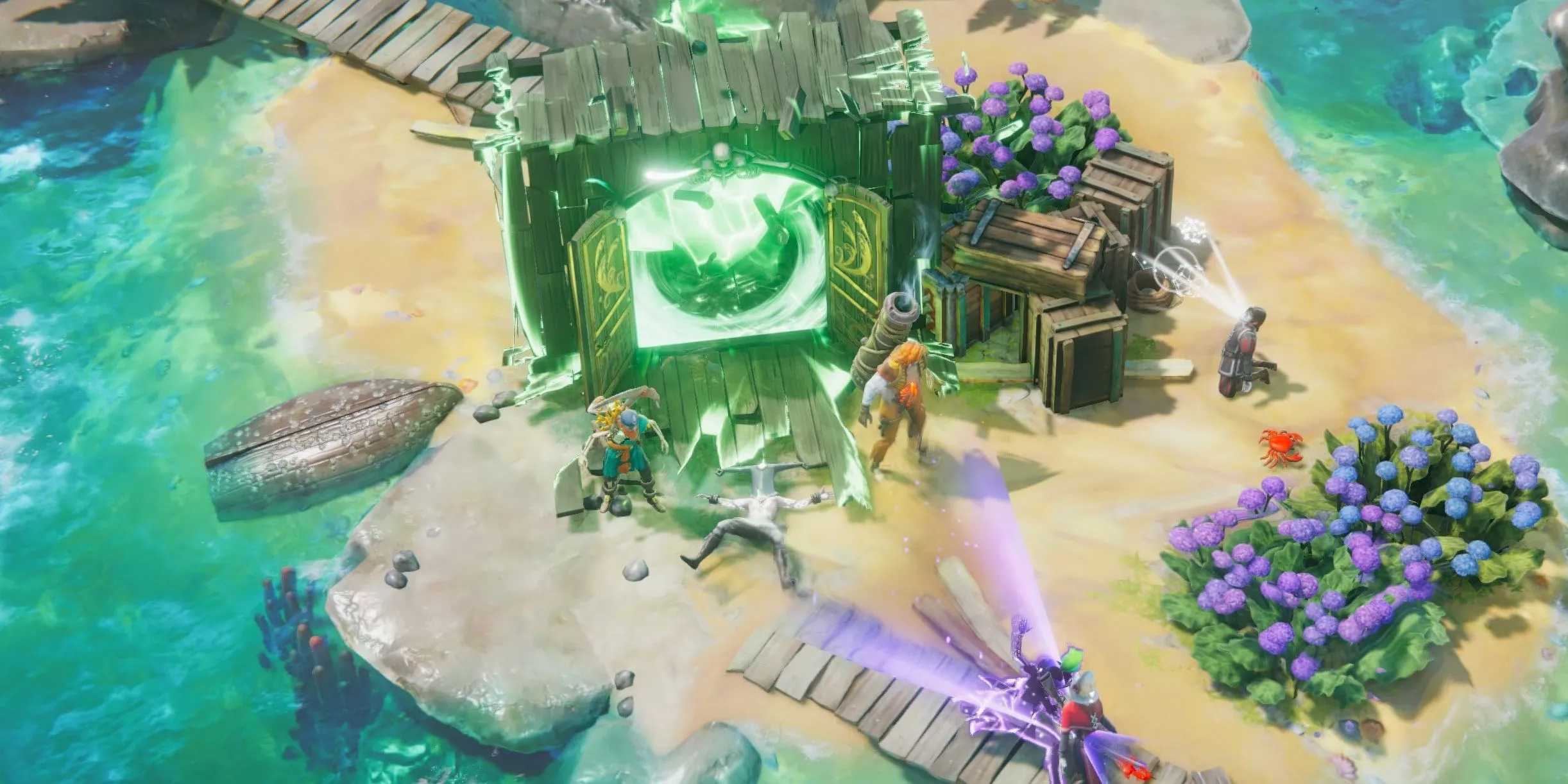 Dàn hải tặc ma quái trong game chiến thuật Shadow Gambit The Cursed Crew