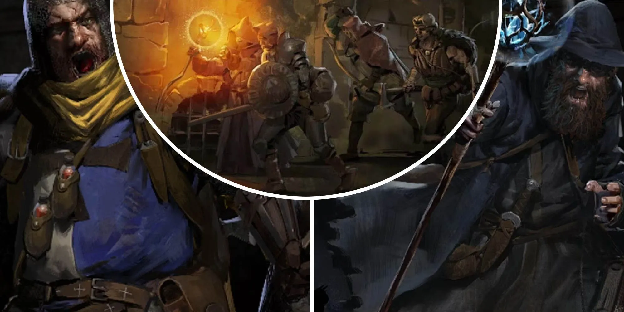 Dark and Darker Cleric and Wizard