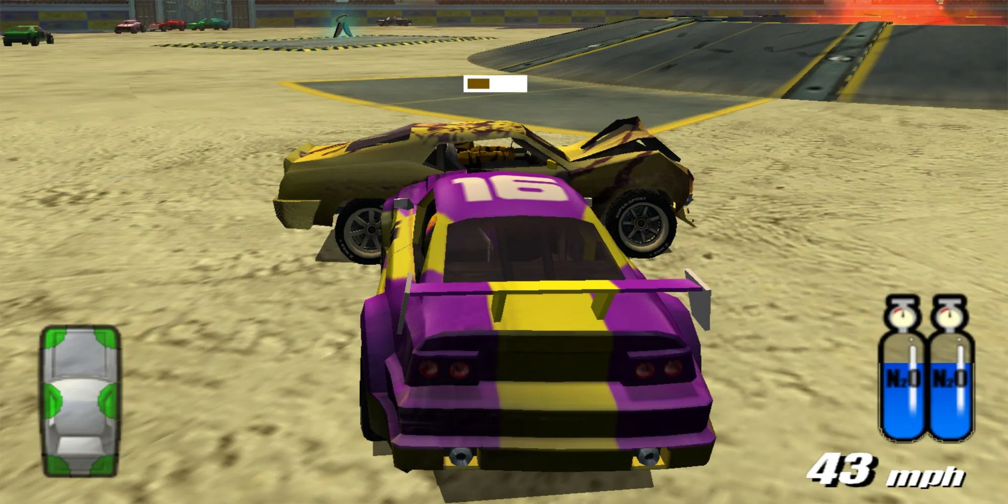 Đấu trường Colosseum trong Destruction Derby Arenas