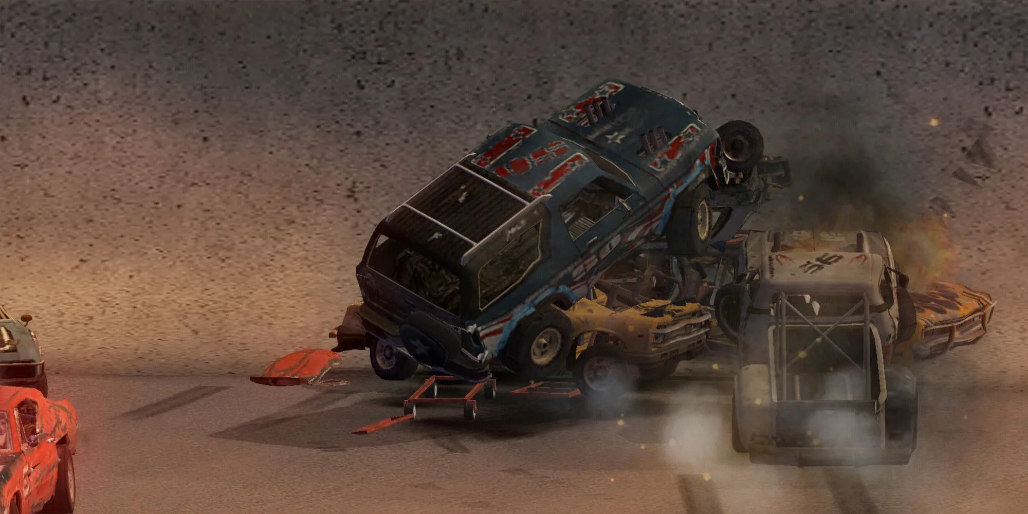 Đấu trường demolition derby trong FlatOut 2