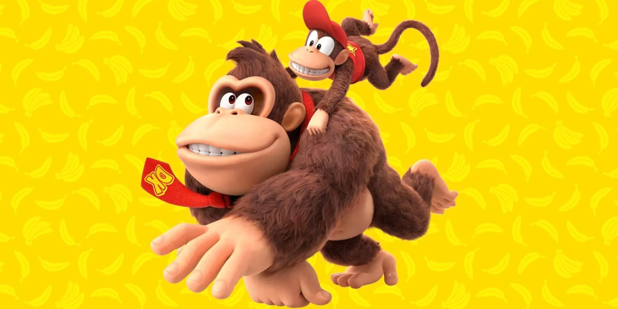 Diện Mạo Mới Của Donkey Kong: Phân Tích Thiết Kế Từ Phim Mario Và Tương Lai Trong Game 1 Donkey Kong và Diddy Kong trong một cảnh minh họa