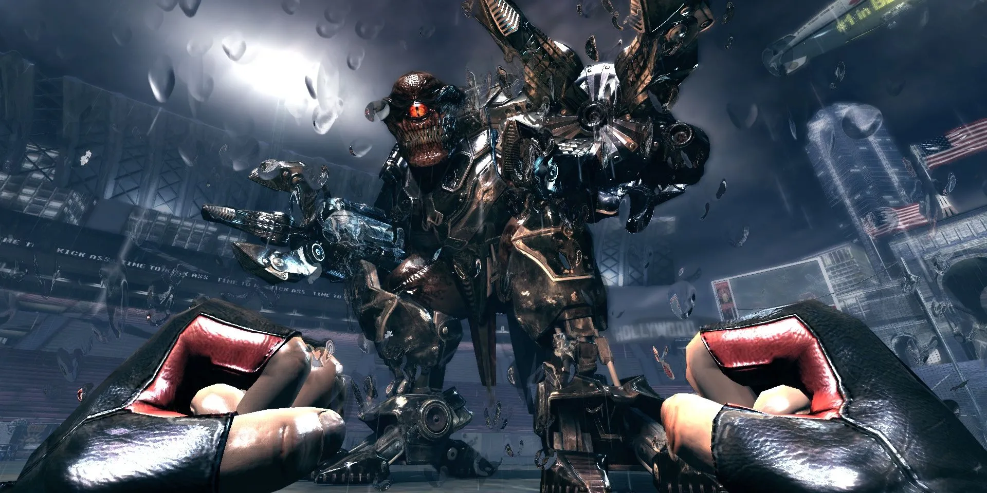 Duke Nukem đối đầu với quái vật ngoài hành tinh khổng lồ trong Duke Nukem Forever