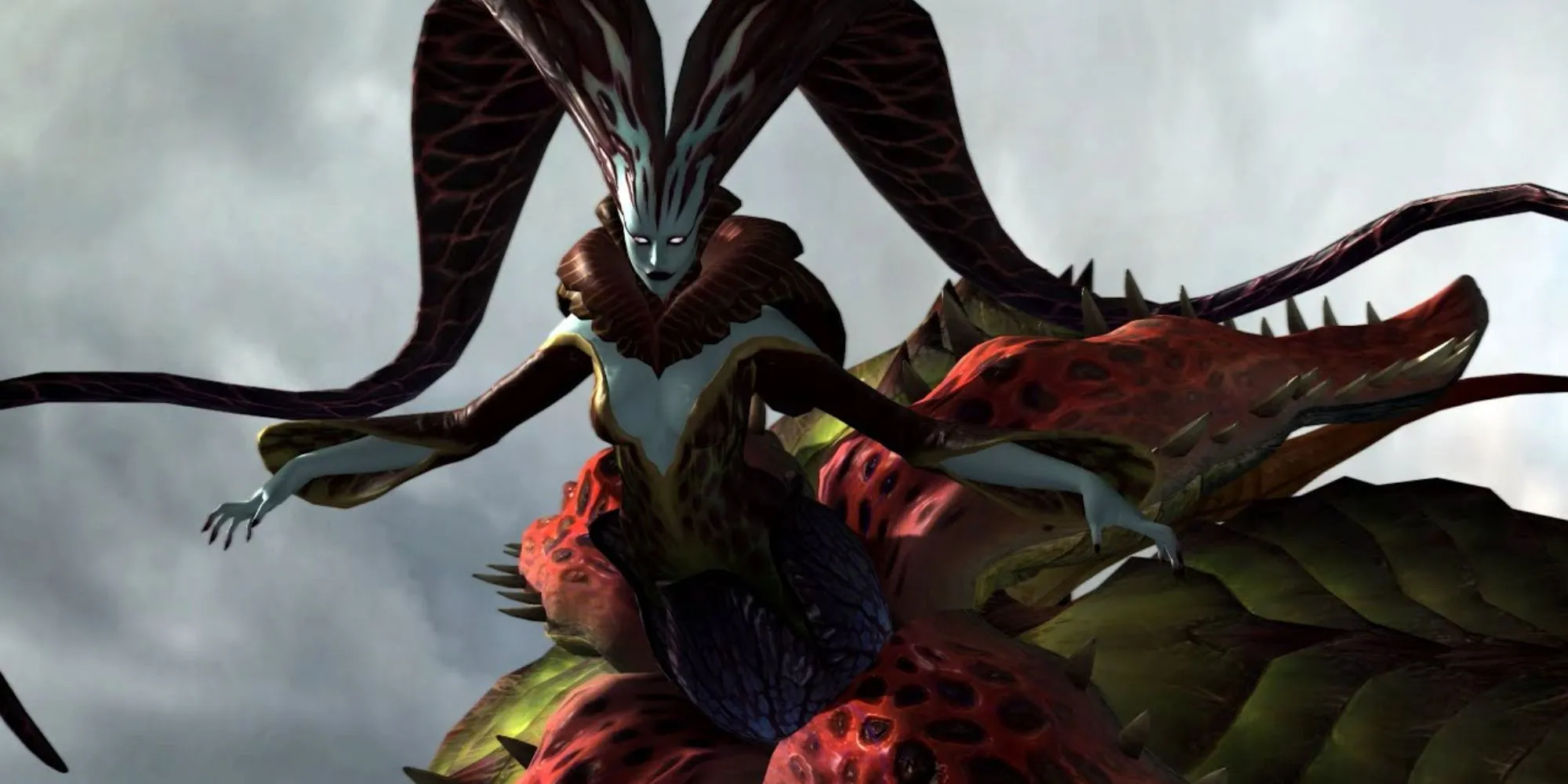 Echidna trong Devil May Cry 4, một con quỷ dạng rắn với đầu hoa đang tấn công