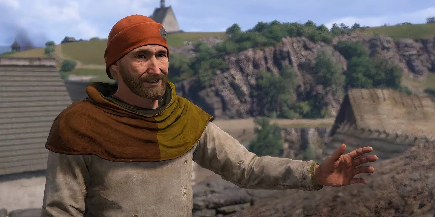 Foreman Valch chỉ dẫn Henry địa điểm gặp gỡ trong Kingdom Come Deliverance 2