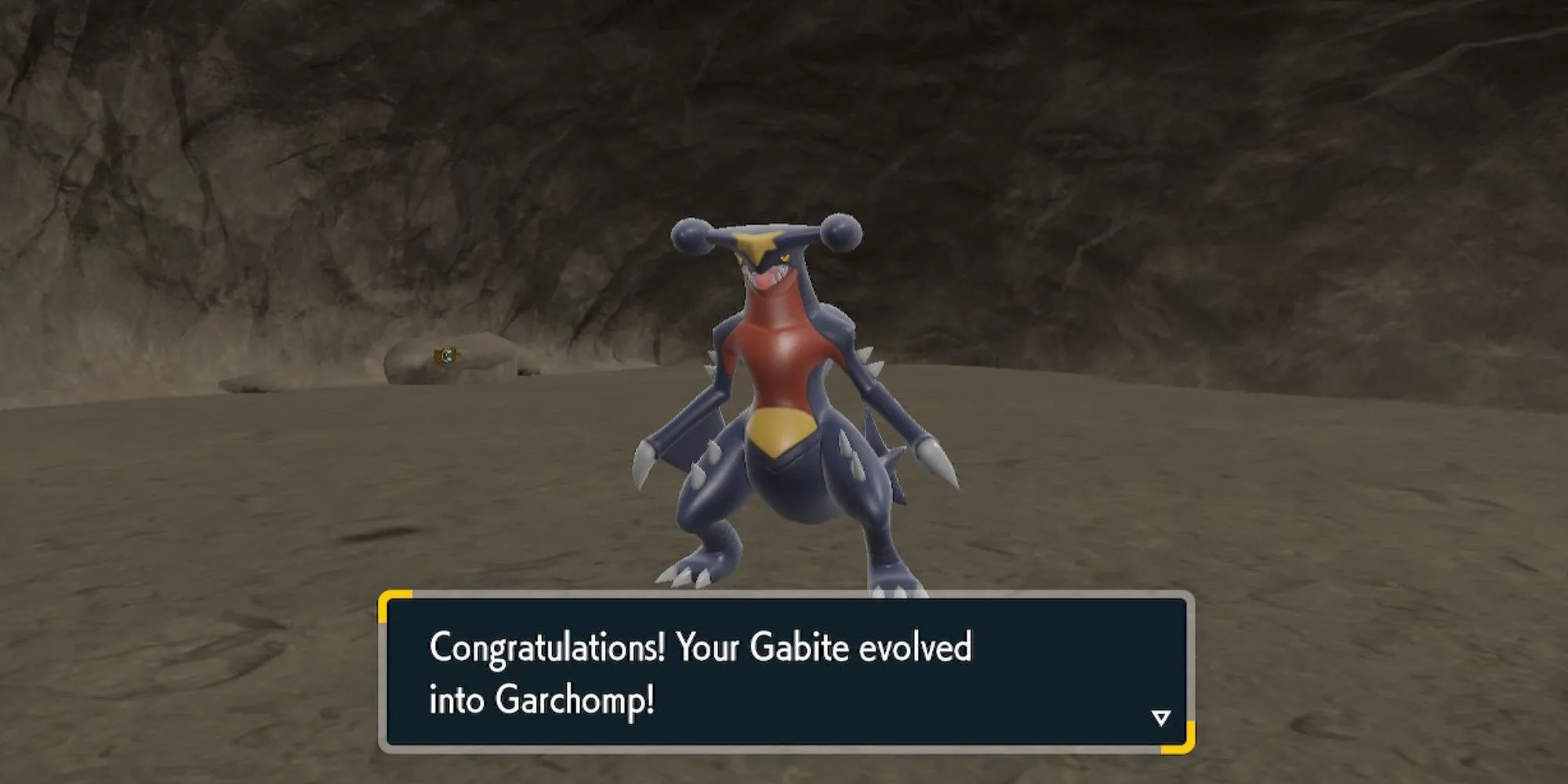 Gabite tiến hóa thành Garchomp trong DLC Pokémon Scarlet & Violet - quá trình thu phục Pokémon tốn thời gian