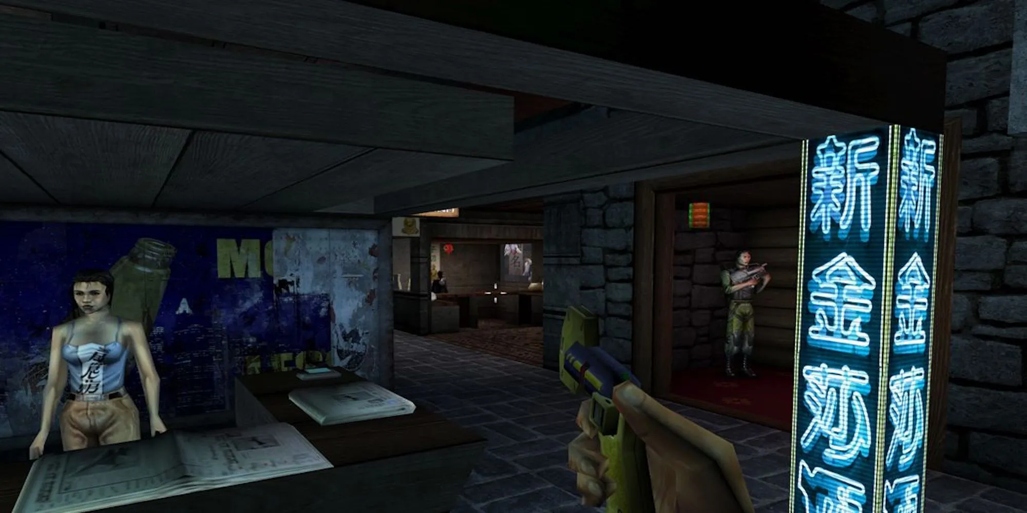 Gameplay từ tựa game Deus Ex cổ điển