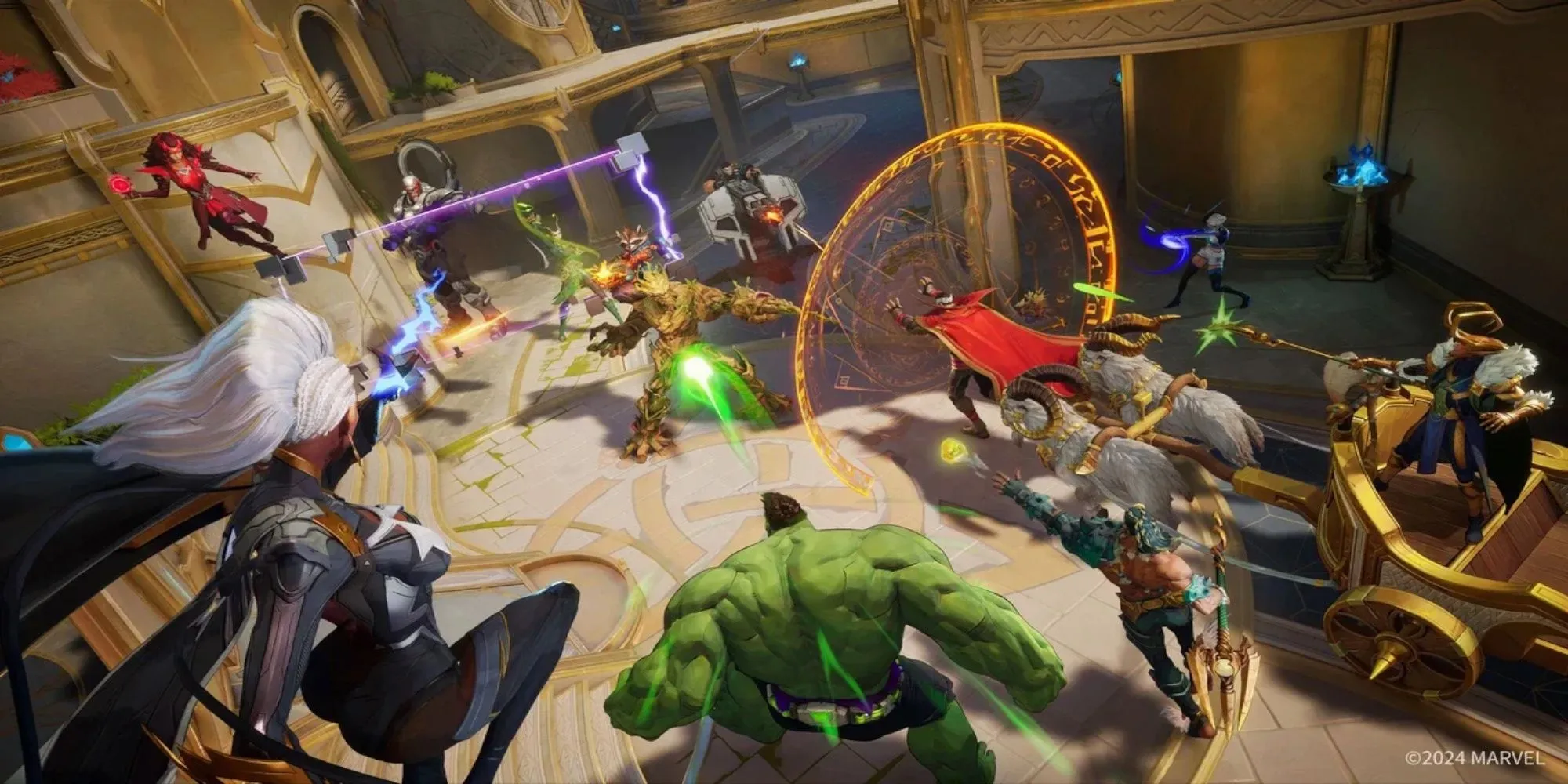 Giao diện và gameplay của Marvel Rivals