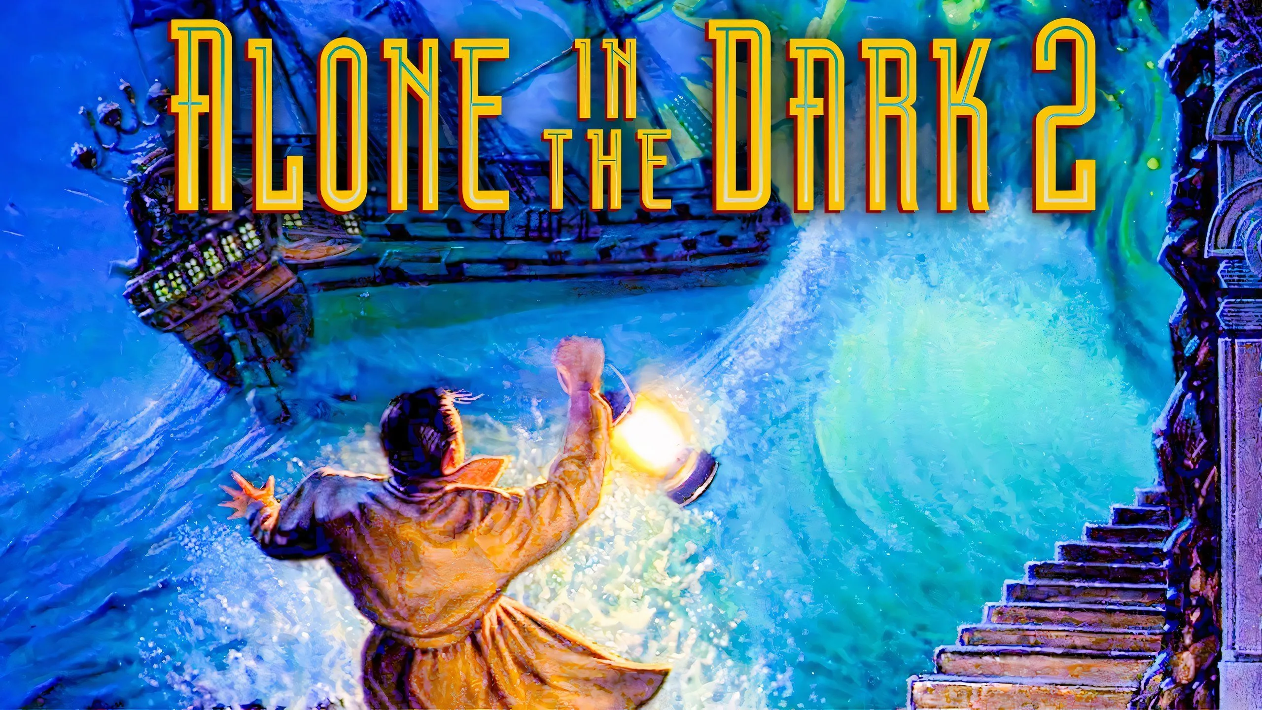 Góc nhìn thứ ba cổ điển trong Alone in the Dark 2 PS1