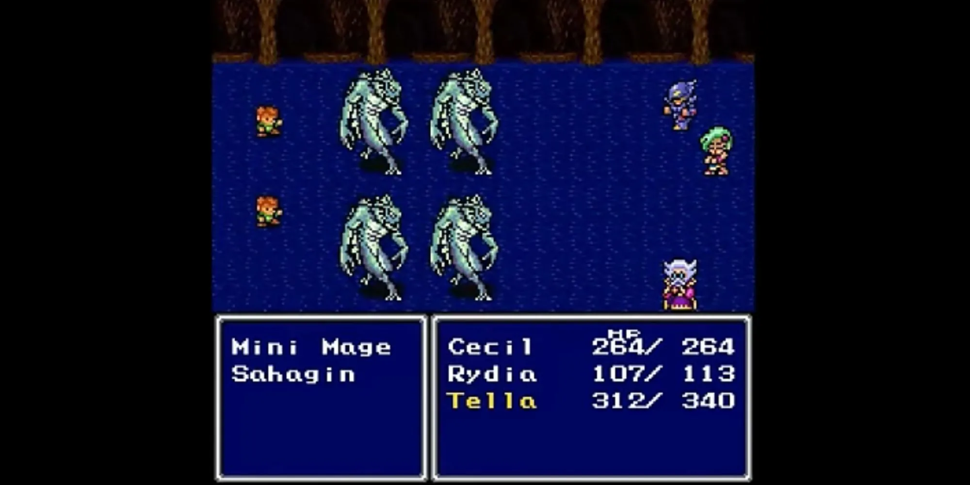 Hệ thống chiến đấu ATB sơ khai trong Final Fantasy IV