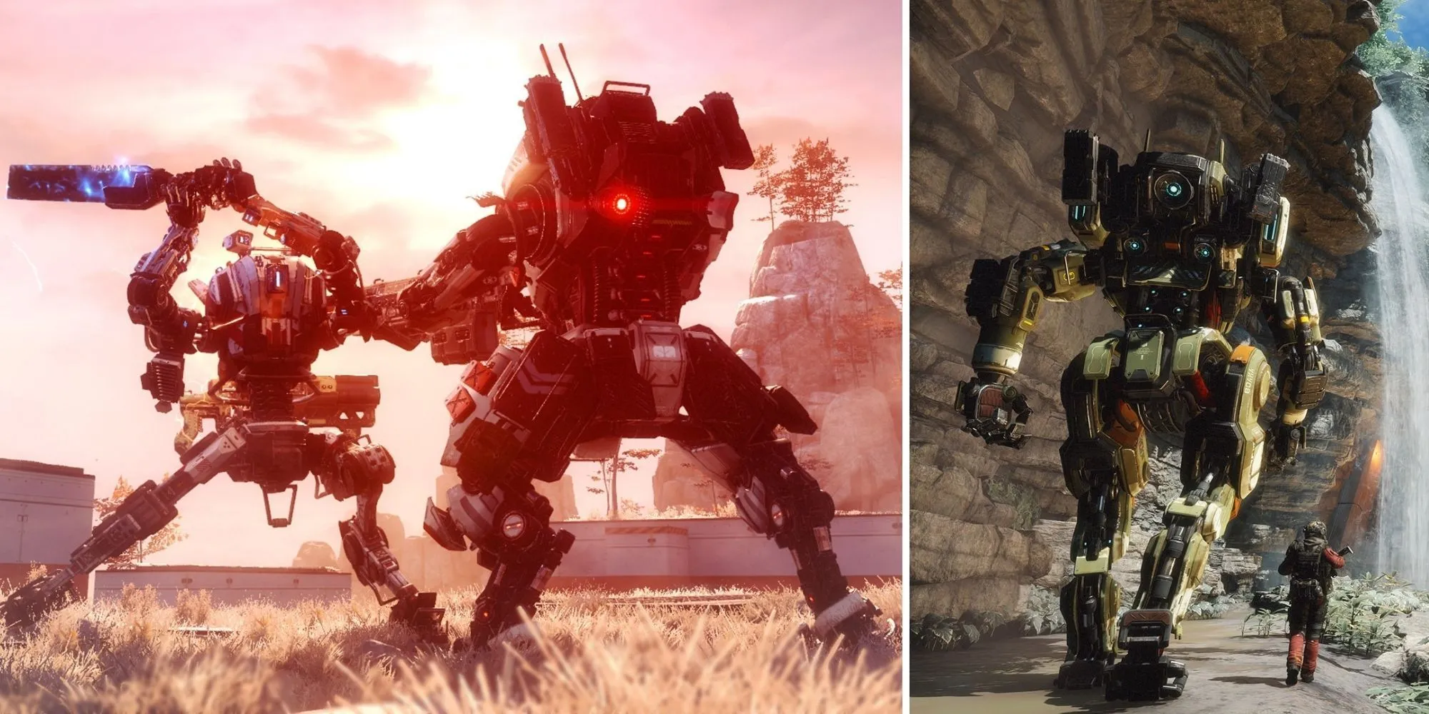 Hình ảnh chiến đấu hoành tráng trong tựa game FPS Titanfall 2