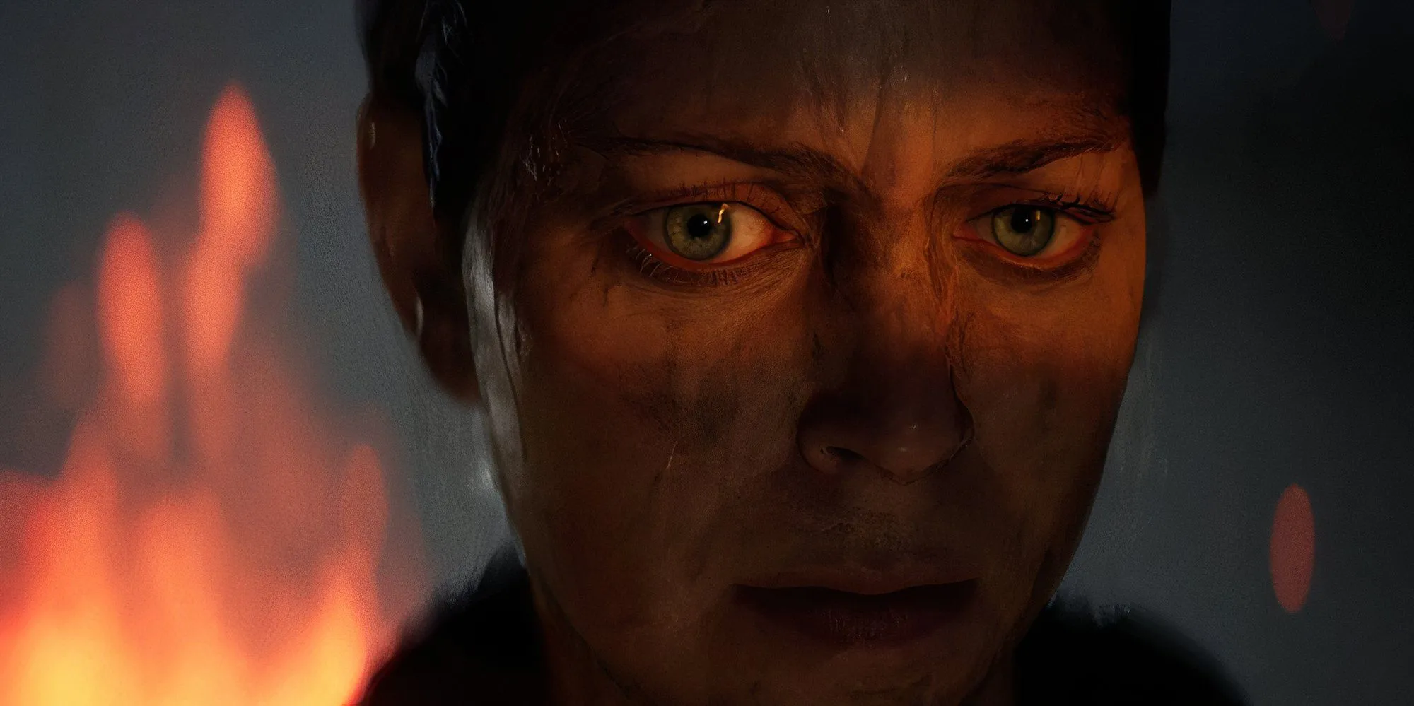 Hình ảnh chính của game Senua's Saga Hellblade 2, nổi bật nhân vật chính Senua