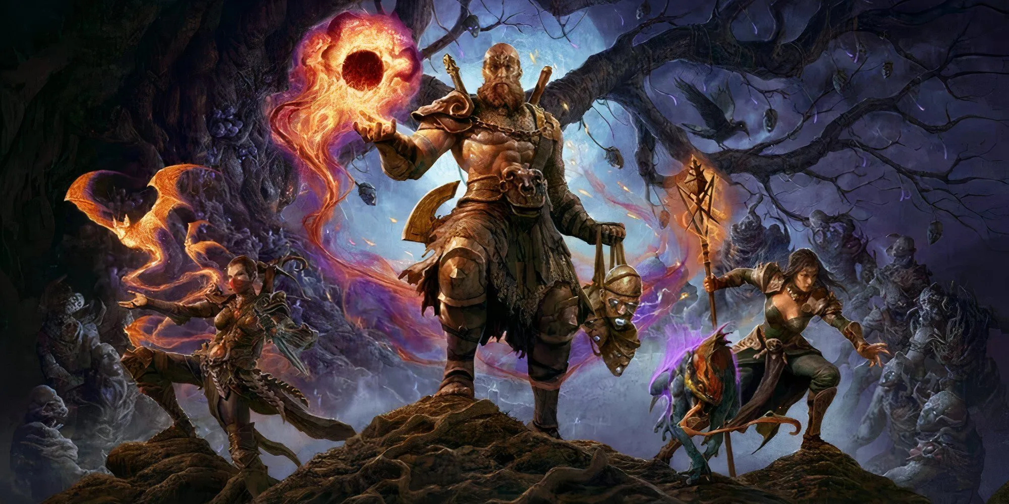 Hình ảnh chủ đạo của Diablo 4 Season 8 hé lộ không khí bí ẩn