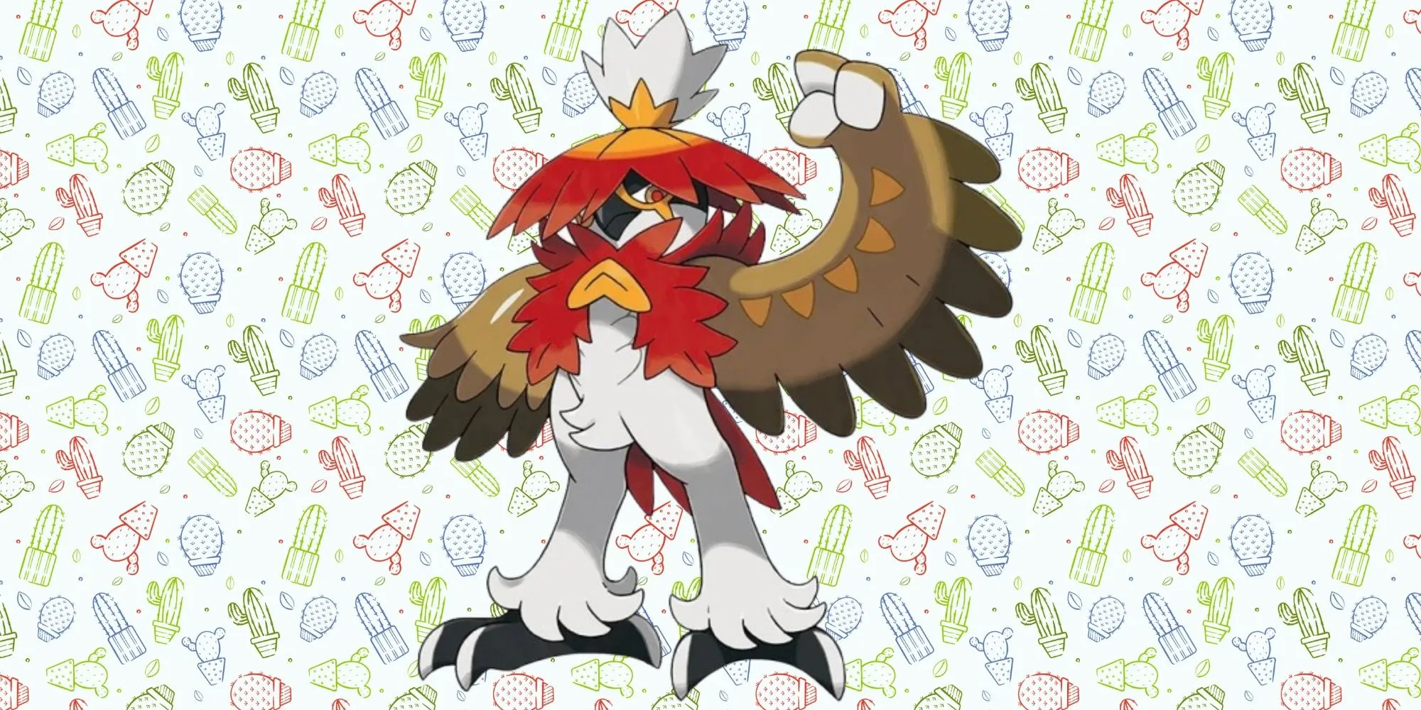 Hình ảnh Decidueye Hisui, dạng tiến hóa cuối cùng của Rowlet Hisui, Pokémon hệ Cỏ/Giác đấu trong Pokémon Legends Arceus