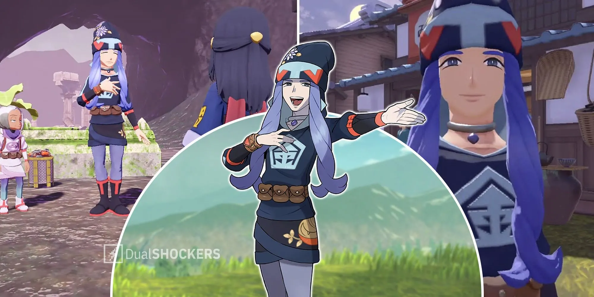 Hình ảnh đối thủ Melli trong Pokémon Legends Arceus