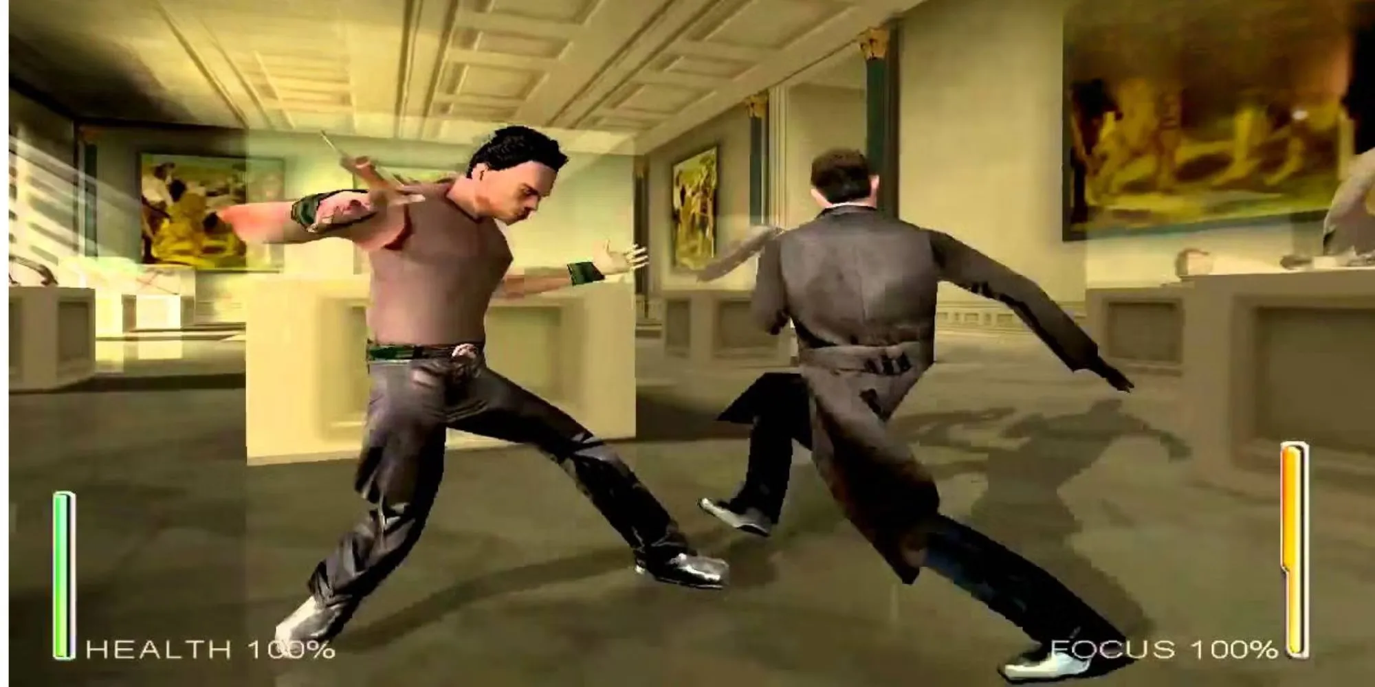 Hình ảnh gameplay từ game Enter The Matrix