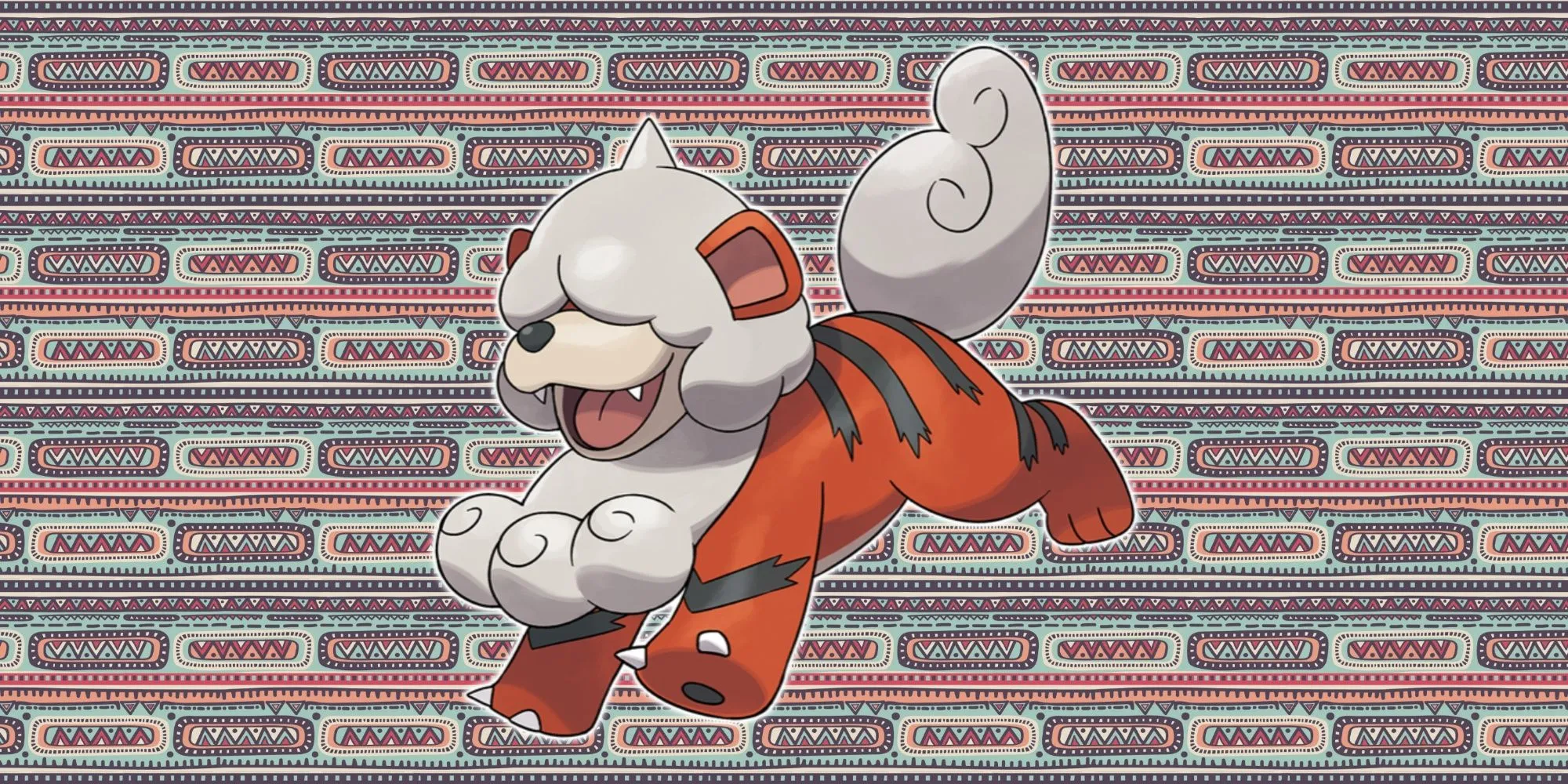 Hình ảnh Growlithe Hisui, Pokémon hệ Lửa/Đá trong Pokémon Legends Arceus