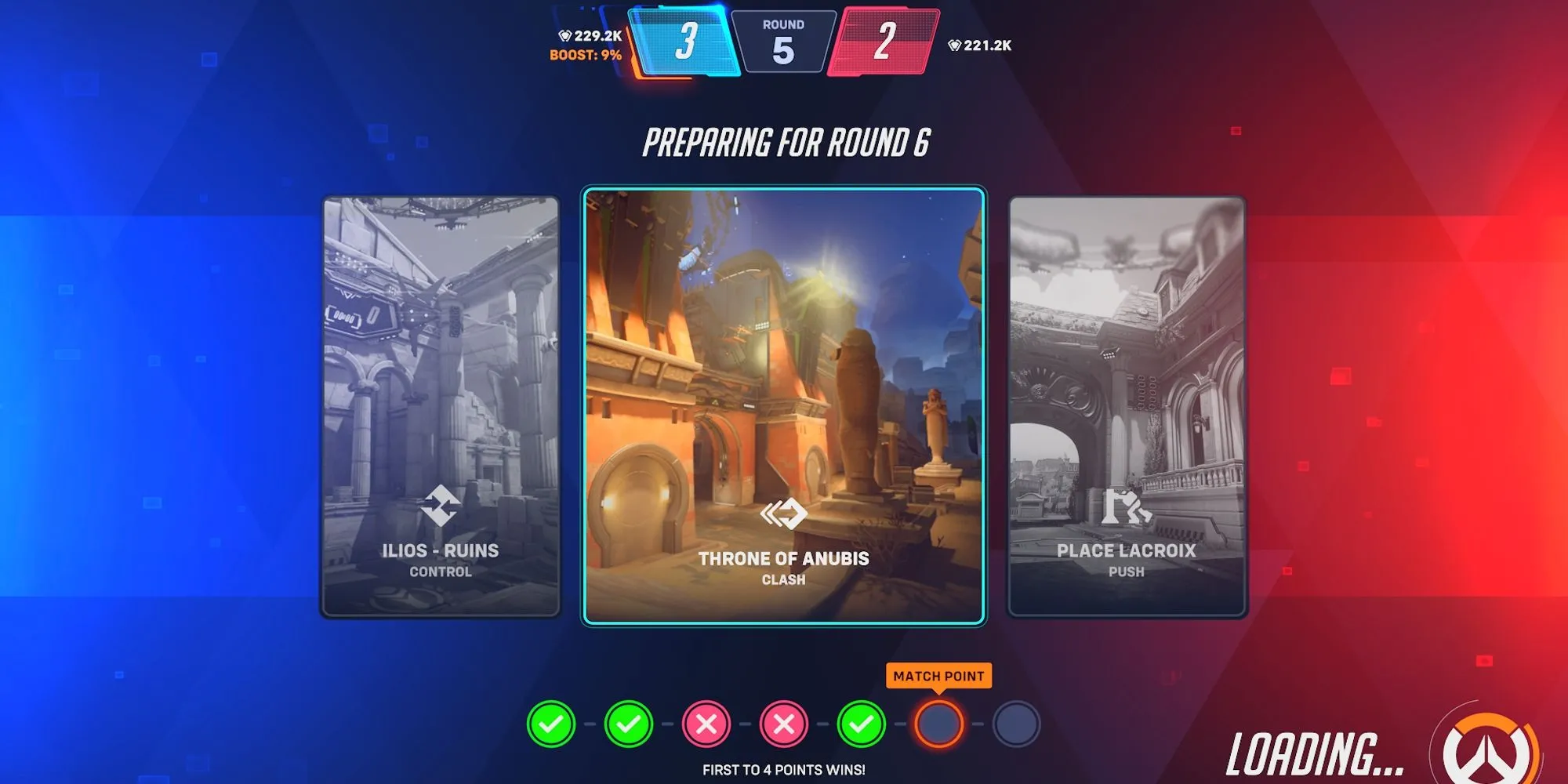 Hình ảnh một hero Overwatch 2 đang chiến đấu trong chế độ Stadium, minh họa cho việc giành chiến thắng