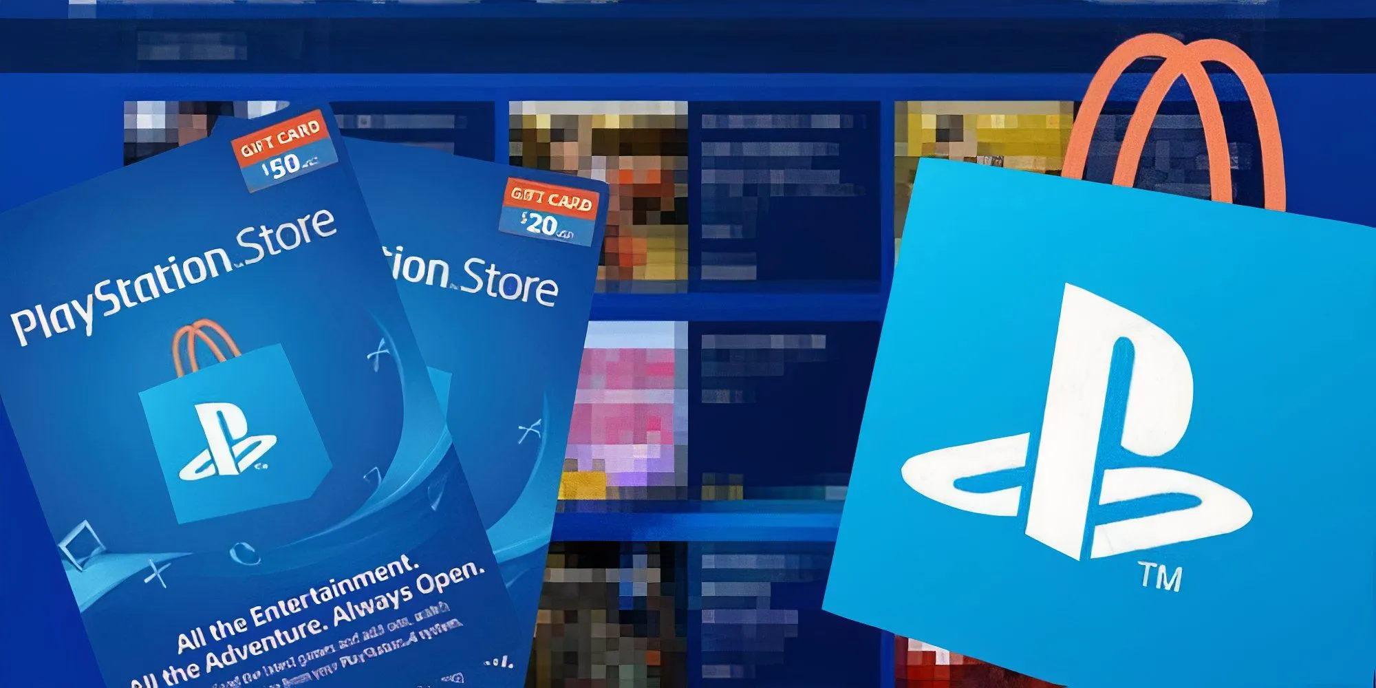 Hình ảnh thương hiệu PlayStation liên quan đến vấn đề game AI trên Store.