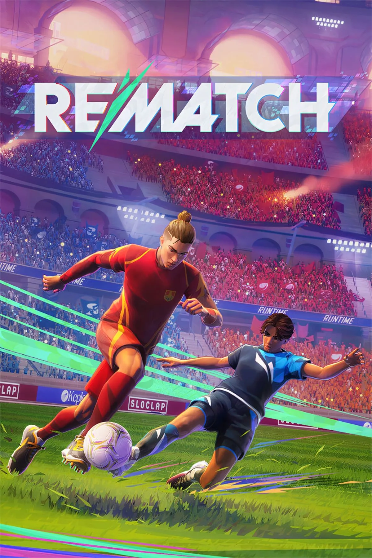 Hình ảnh trang giới thiệu Rematch với logo và artwork chính thức