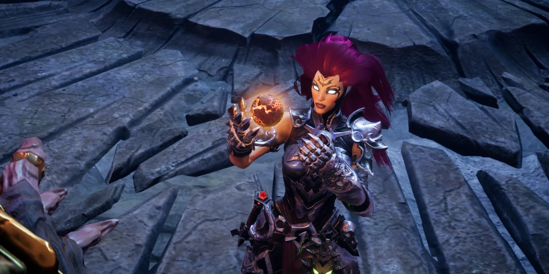 Hình ảnh từ game Darksiders 3 với nhân vật Fury