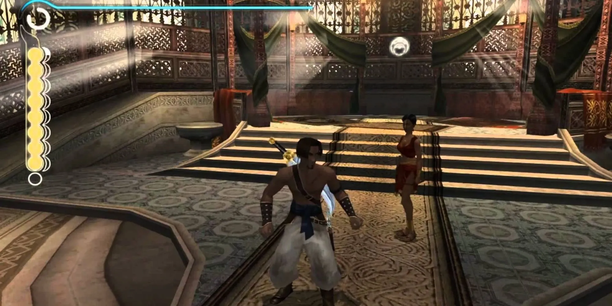 Hoàng tử Ba Tư trong game Prince of Persia The Sands of Time với Dagger of Time