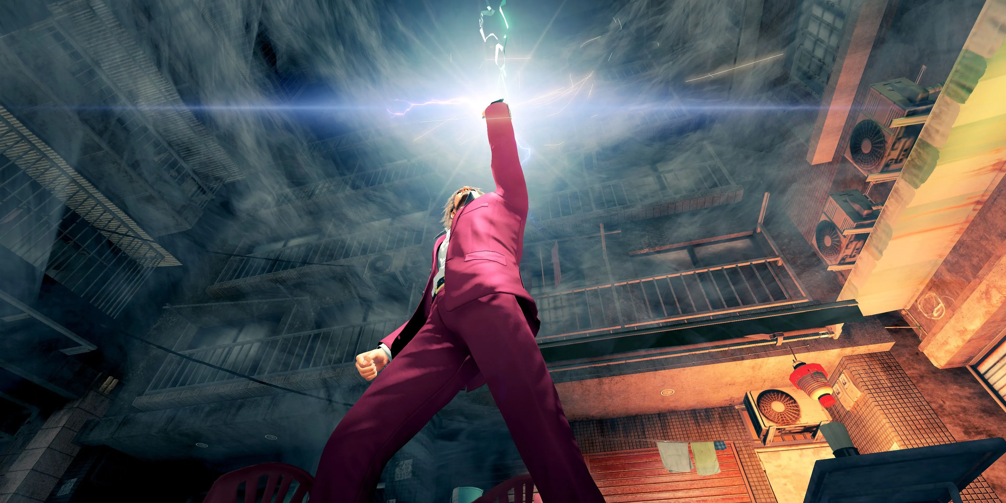 Ichiban sử dụng chiêu triệu hồi Poundmate trong Yakuza: Like a Dragon
