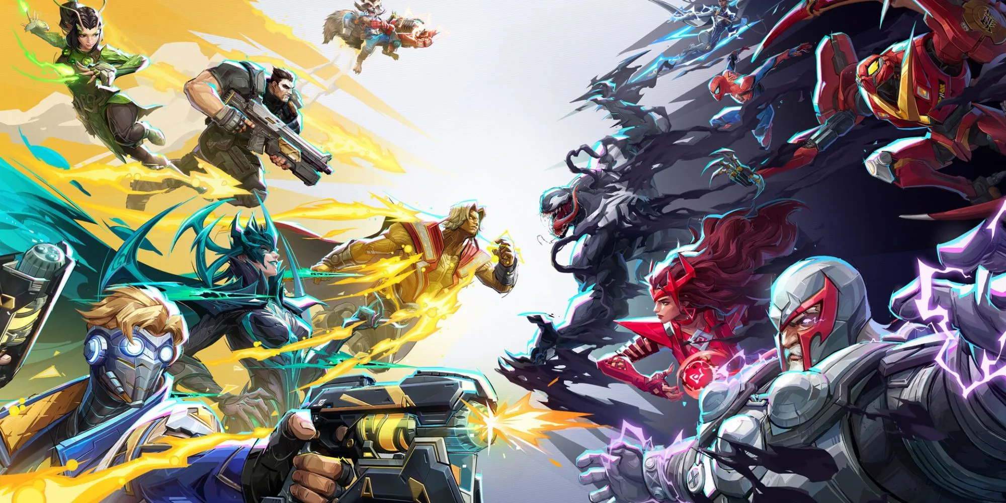 Iron Man và Doctor Strange trong Marvel Rivals, tựa game đang được NetEase lên kế hoạch crossover với các media khác