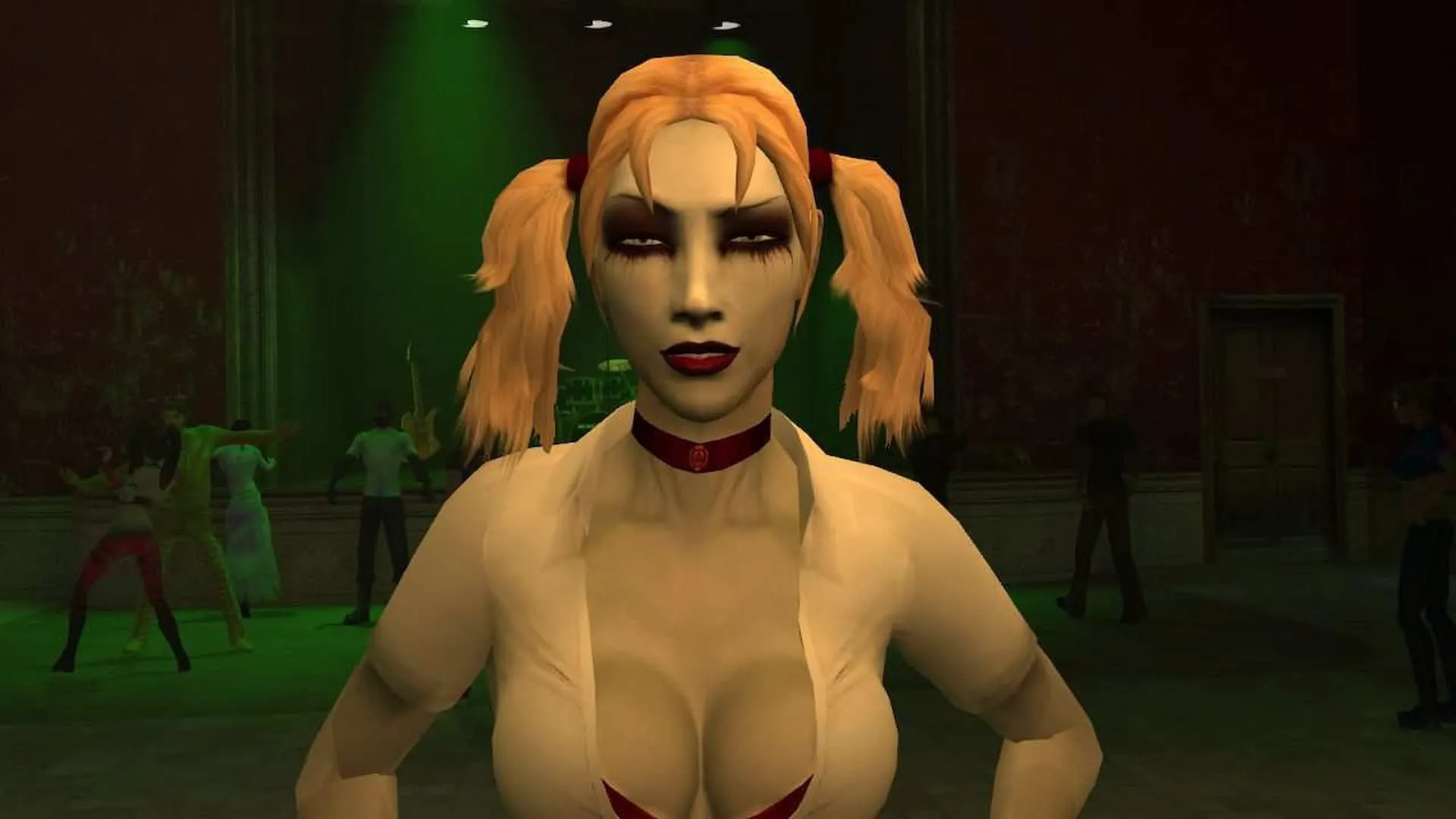 Bí Ẩn "CounterBite": Chế Độ Multiplayer Bị Lãng Quên Của Vampire: The Masquerade – Bloodlines 1 Jeanette Malkavian trong Vampire The Masquerade Bloodlines, tựa game nhập vai kinh điển với nhiều nội dung bị cắt bỏ
