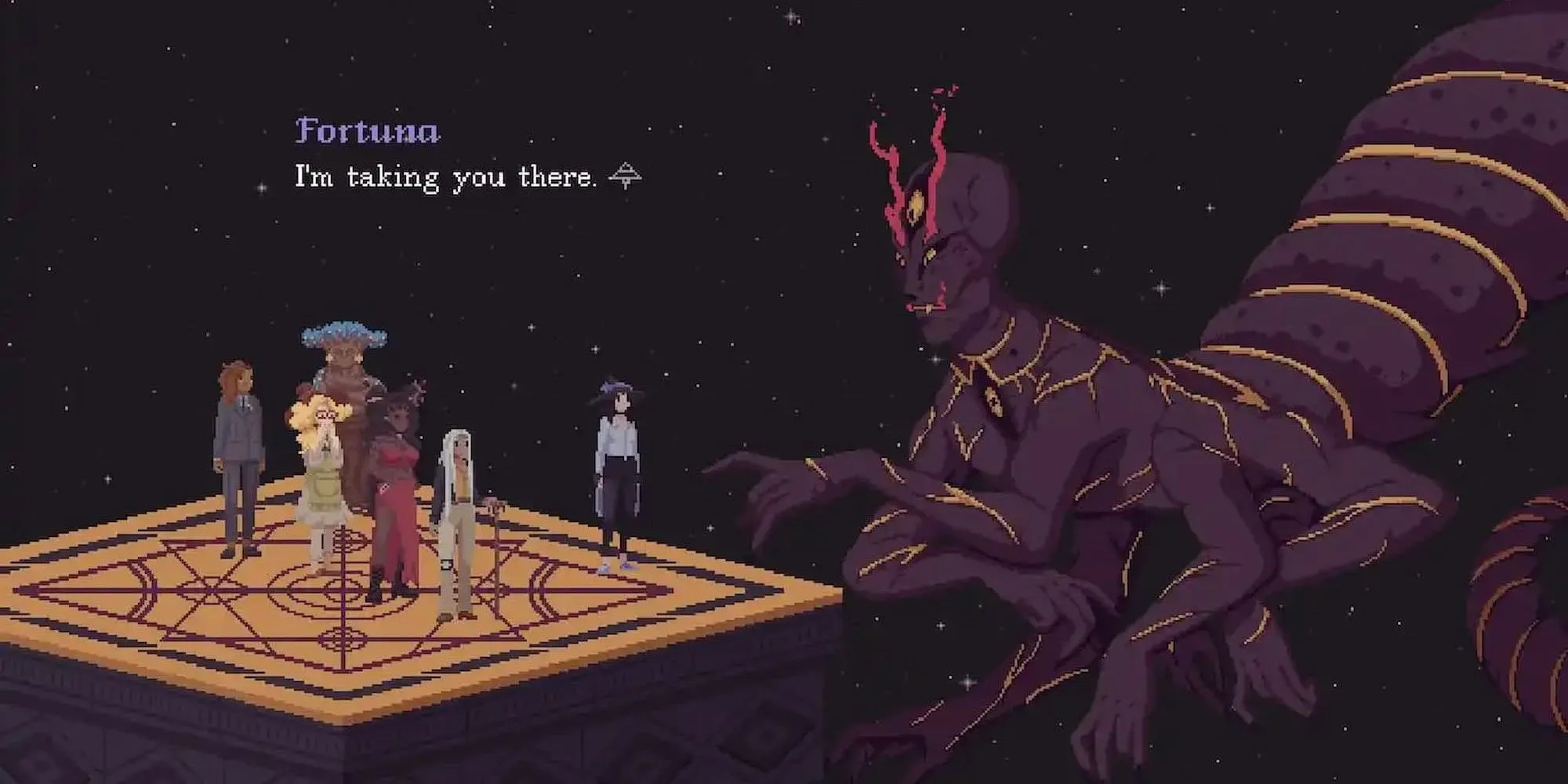 Kết thúc Utopia bí mật trong game The Cosmic Wheel Sisterhood